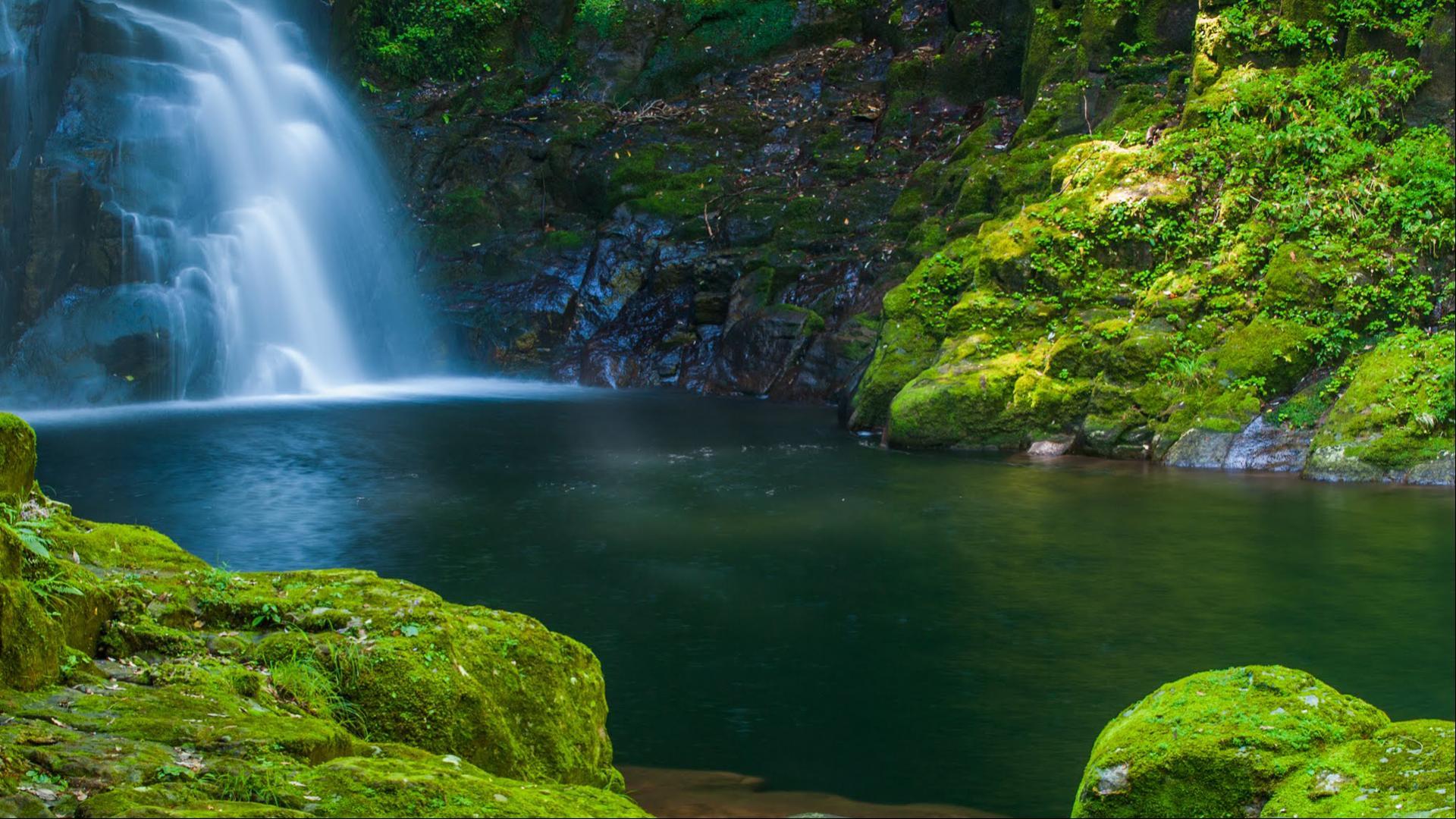 1920 x 1080 · jpeg - Nature Images HD  Akame Shijuhachi Waterfall Japan | HD Wallpapers for ...