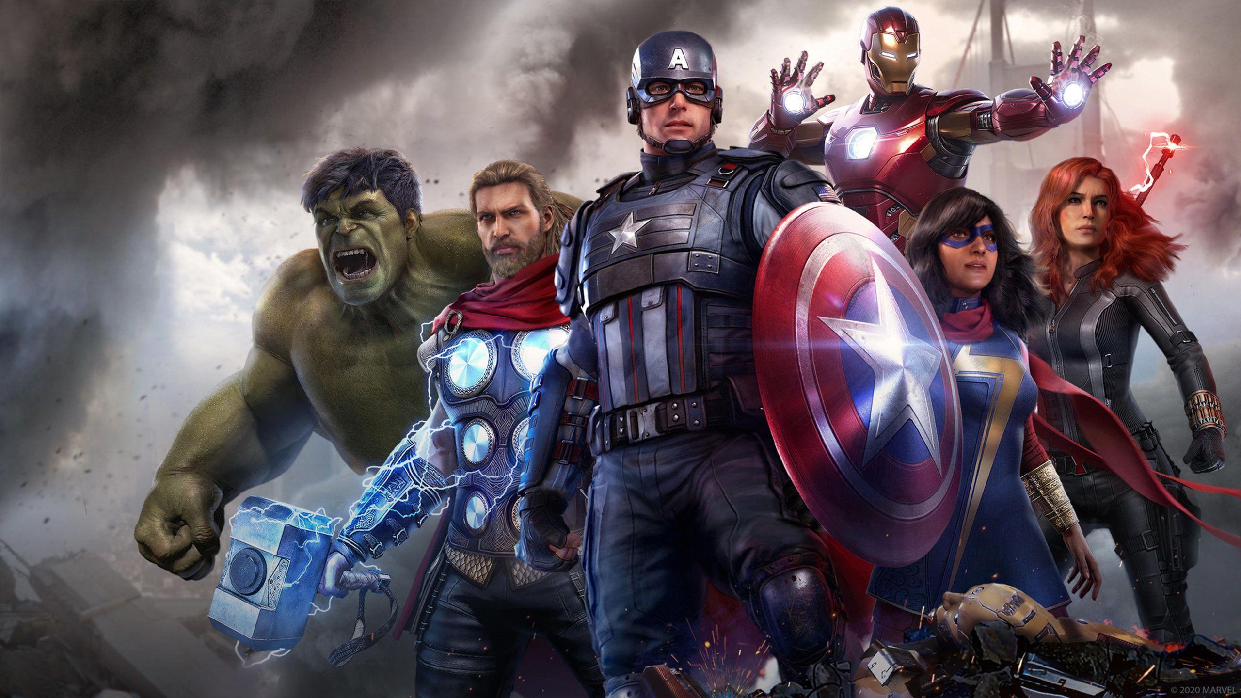 2560 x 1440 · jpeg - Marvel Avengers 4K Wallpapers - Top Free Marvel Avengers 4K Backgrounds ...