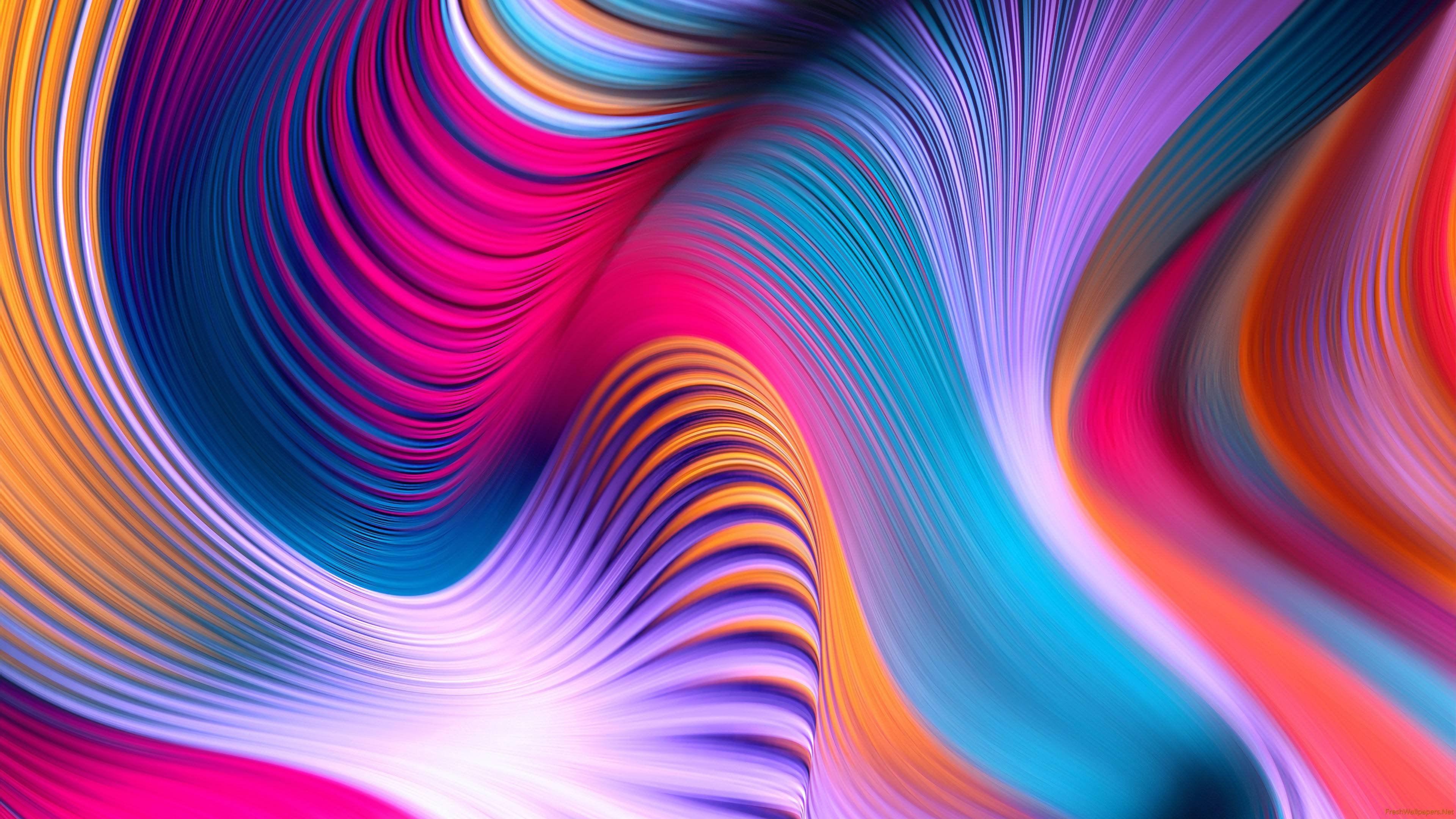 3840 x 2160 · jpeg - Colorful Movements Abstract Art 4k wallpaper [3840 x 2160] : wallpaper