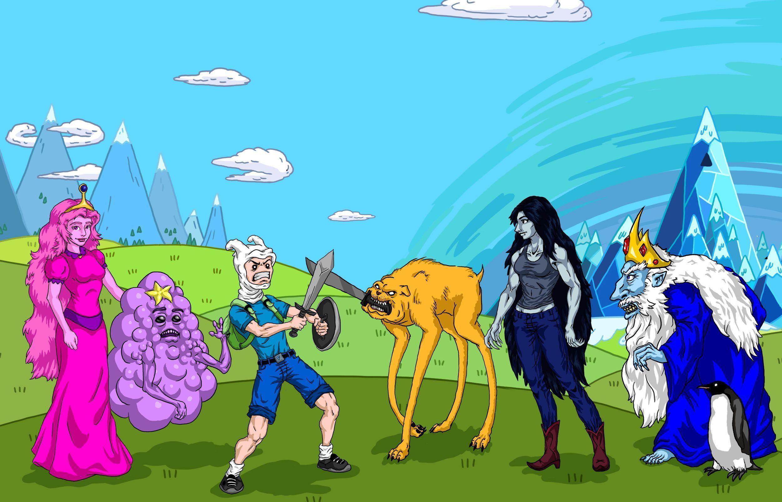 2500 x 1607 · jpeg - Adventure Time Desktop Backgrounds - Wallpaper Cave