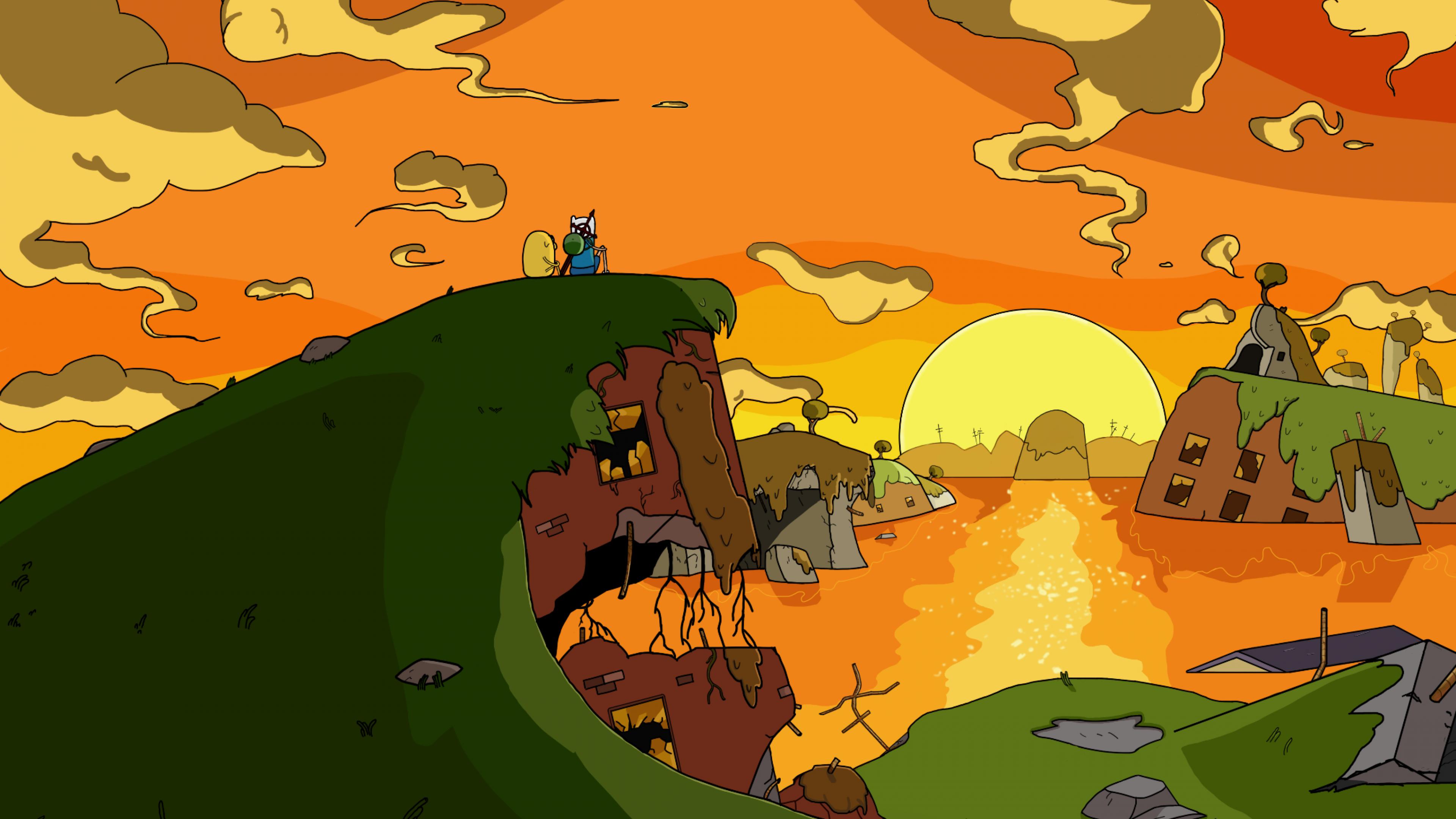 3840 x 2160 · png - Adventure Time wallpapers download free | PixelsTalk