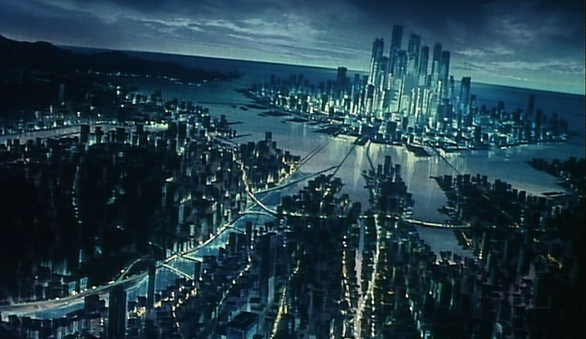 1869 x 1080 · jpeg - Futuristic city, Ghost in the shell, Cyberpunk city