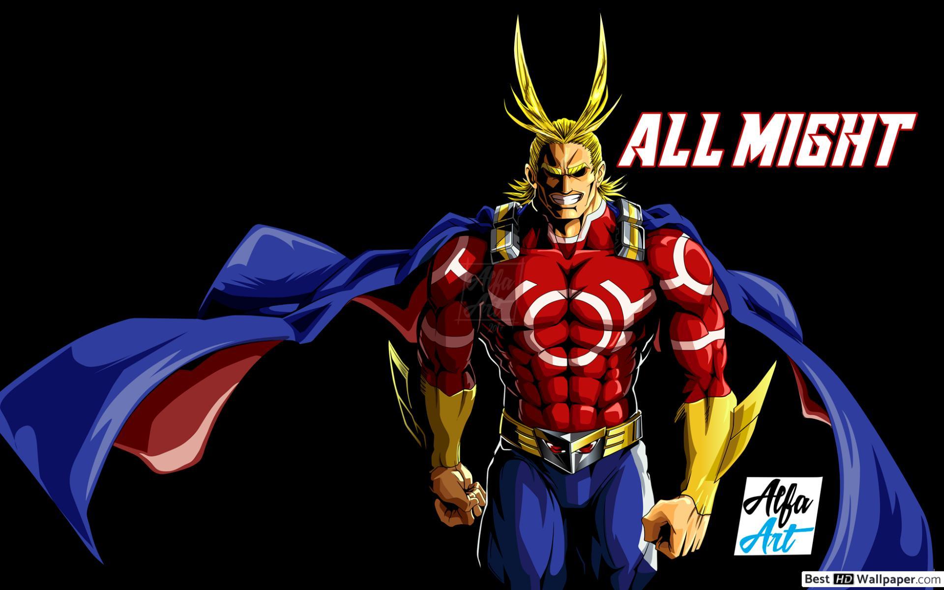 1920 x 1200 · jpeg - All Might Smash Wallpaper / Feeling cute, might smash later. - Ajor Png