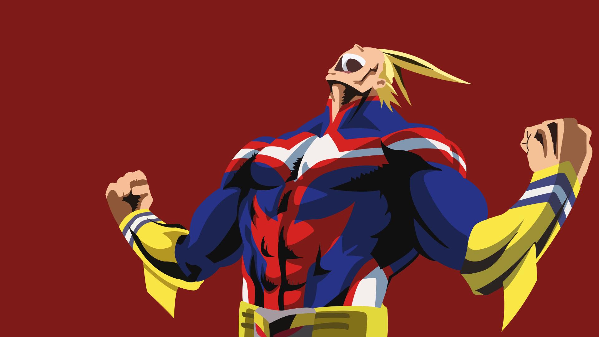 1920 x 1080 · png - MHA All Might Wallpapers - Wallpaper Cave
