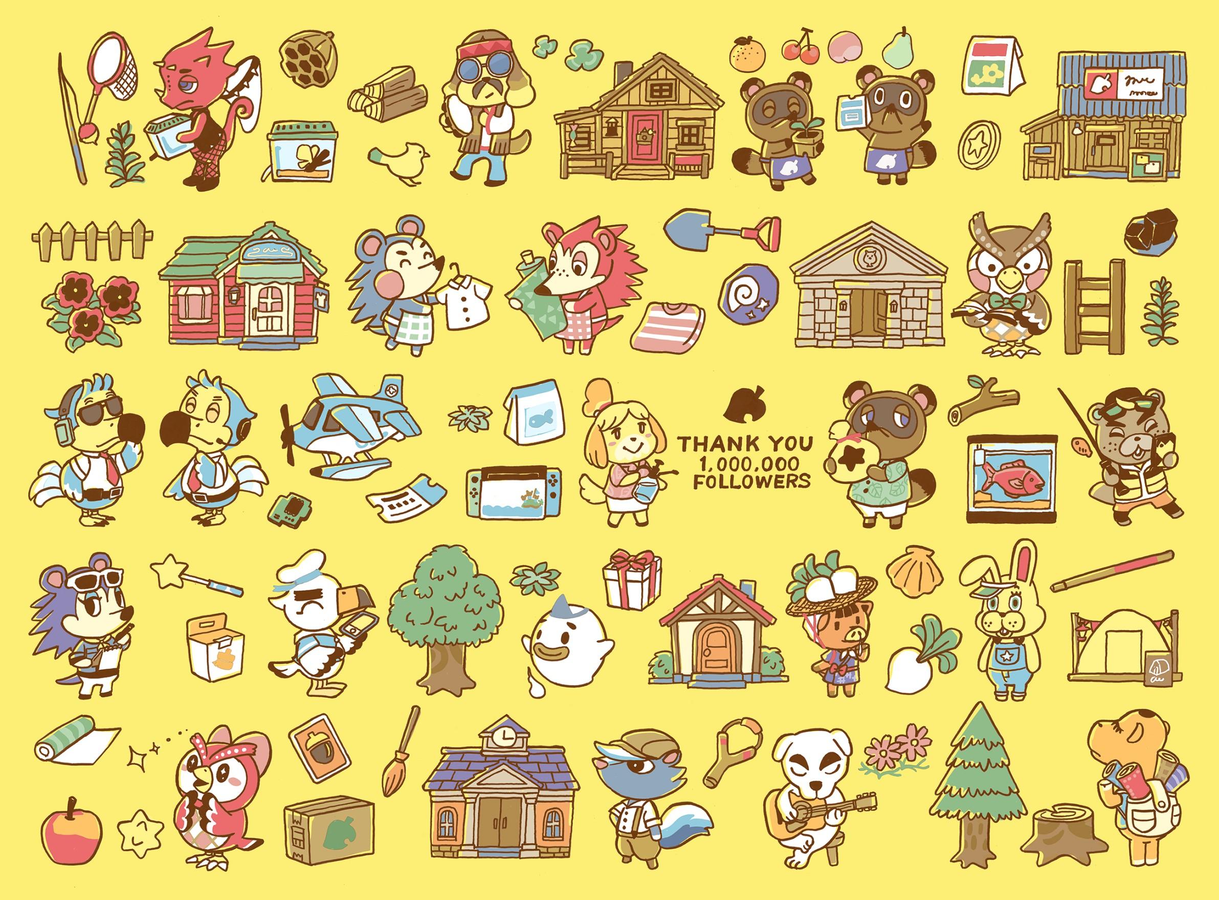 2383 x 1759 · jpeg - Get Animal Crossing: New Horizons Phone & Desktop Wallpapers Created ...