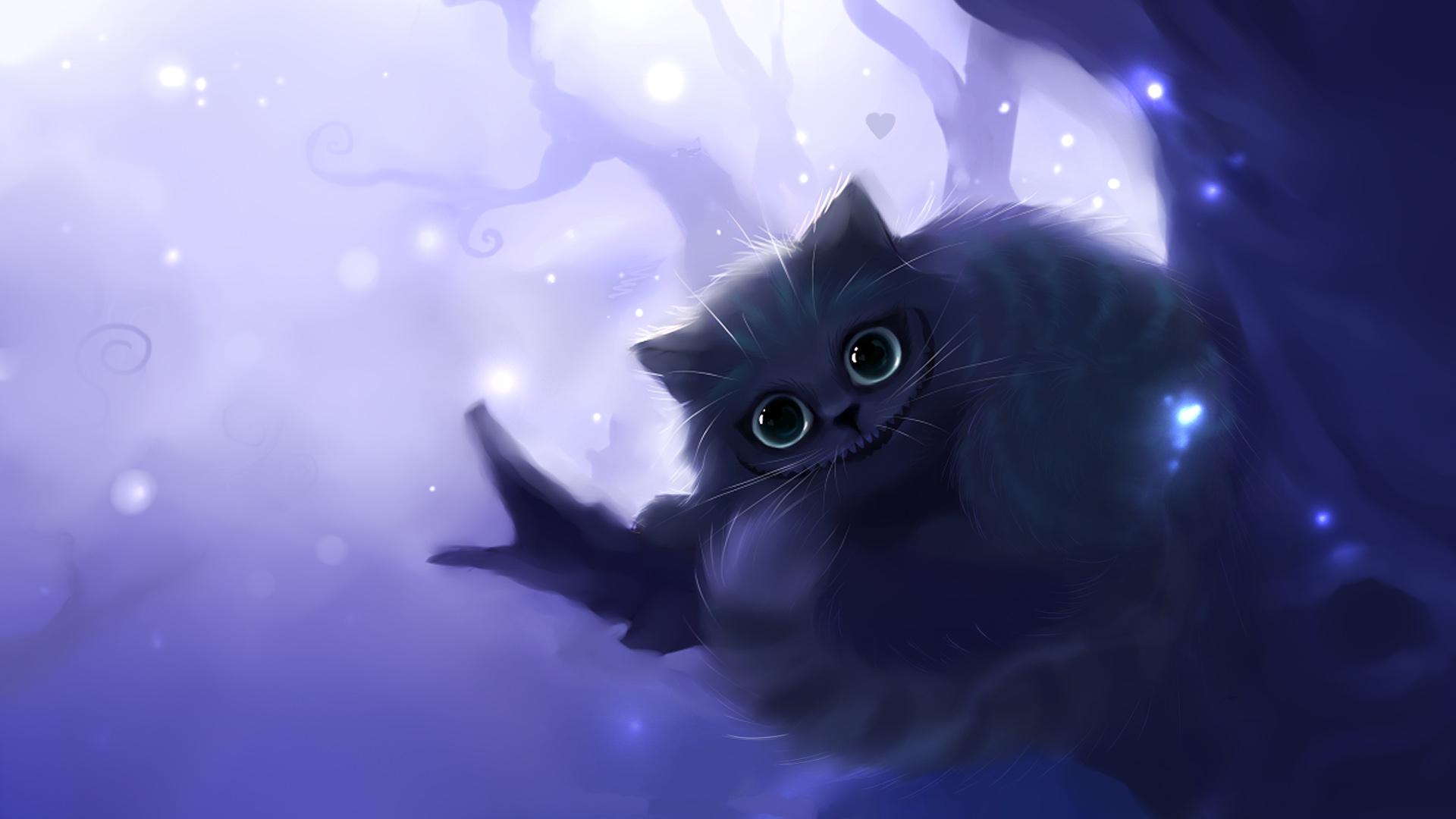 1920 x 1080 · jpeg - HD Anime Cat Background | PixelsTalk