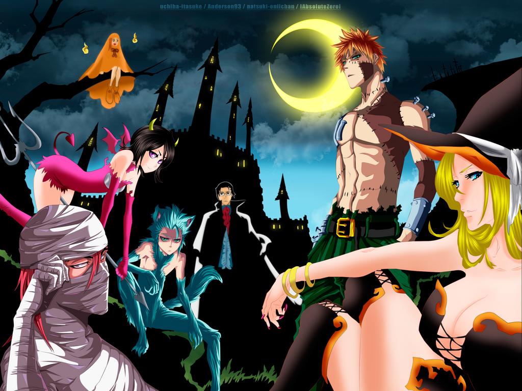 1024 x 768 · png - Bleach Halloween [Collab] by Adriano-Arts on DeviantArt