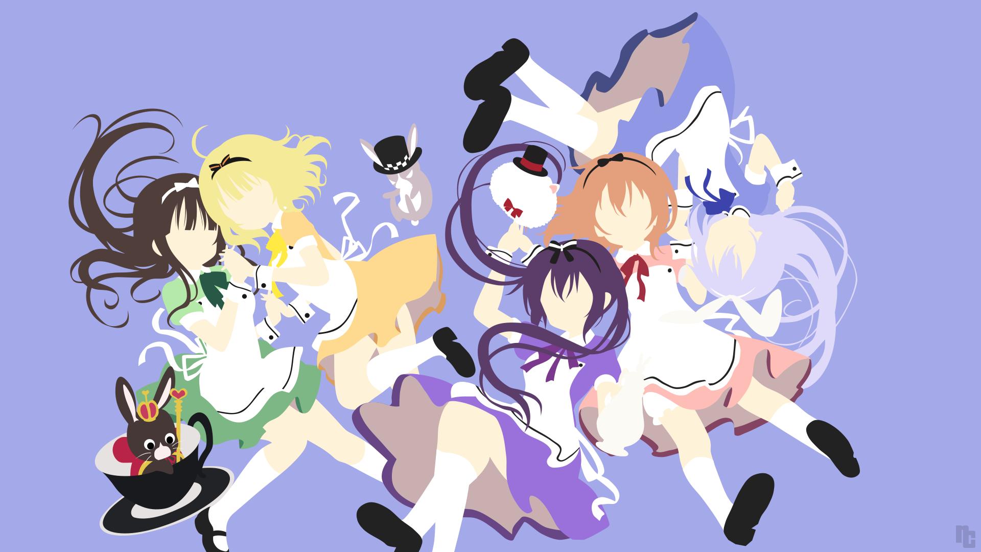 1920 x 1080 · png - Is the Order a Rabbit? | Collab Wallpaper by ncoll36 on DeviantArt