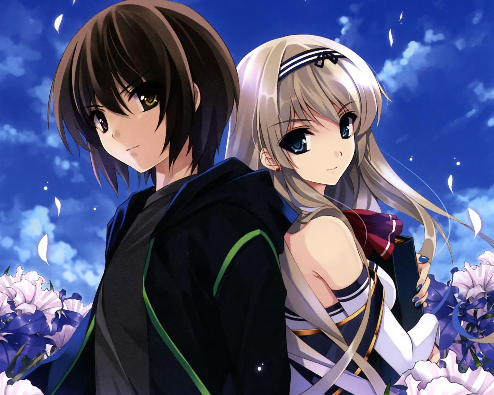 1899 x 1519 · jpeg - Cute Anime Couple Wallpapers - Wallpaper Cave