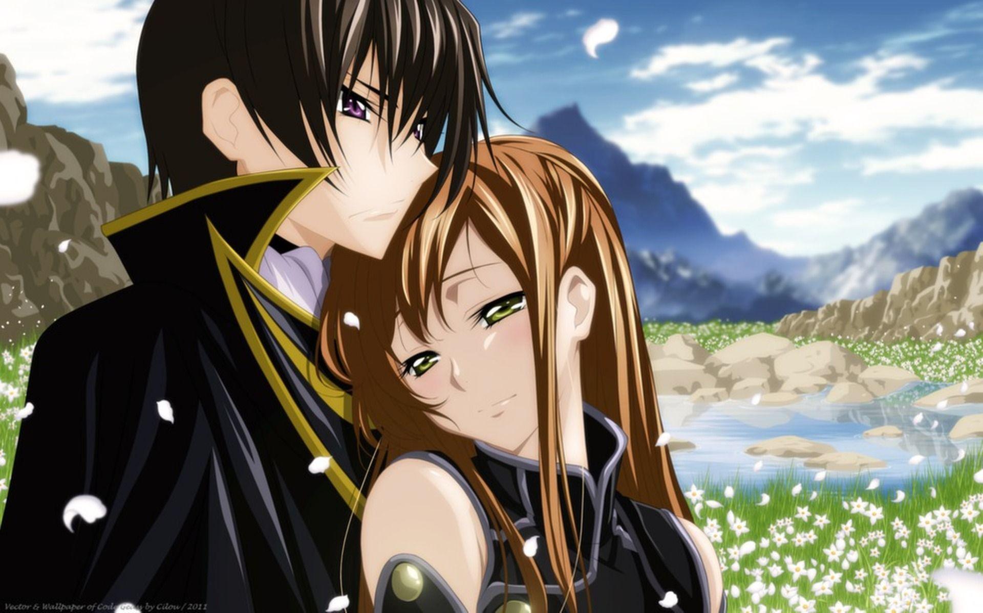 1920 x 1199 · jpeg - Romantic Anime Couples Wallpapers - Wallpaper Cave