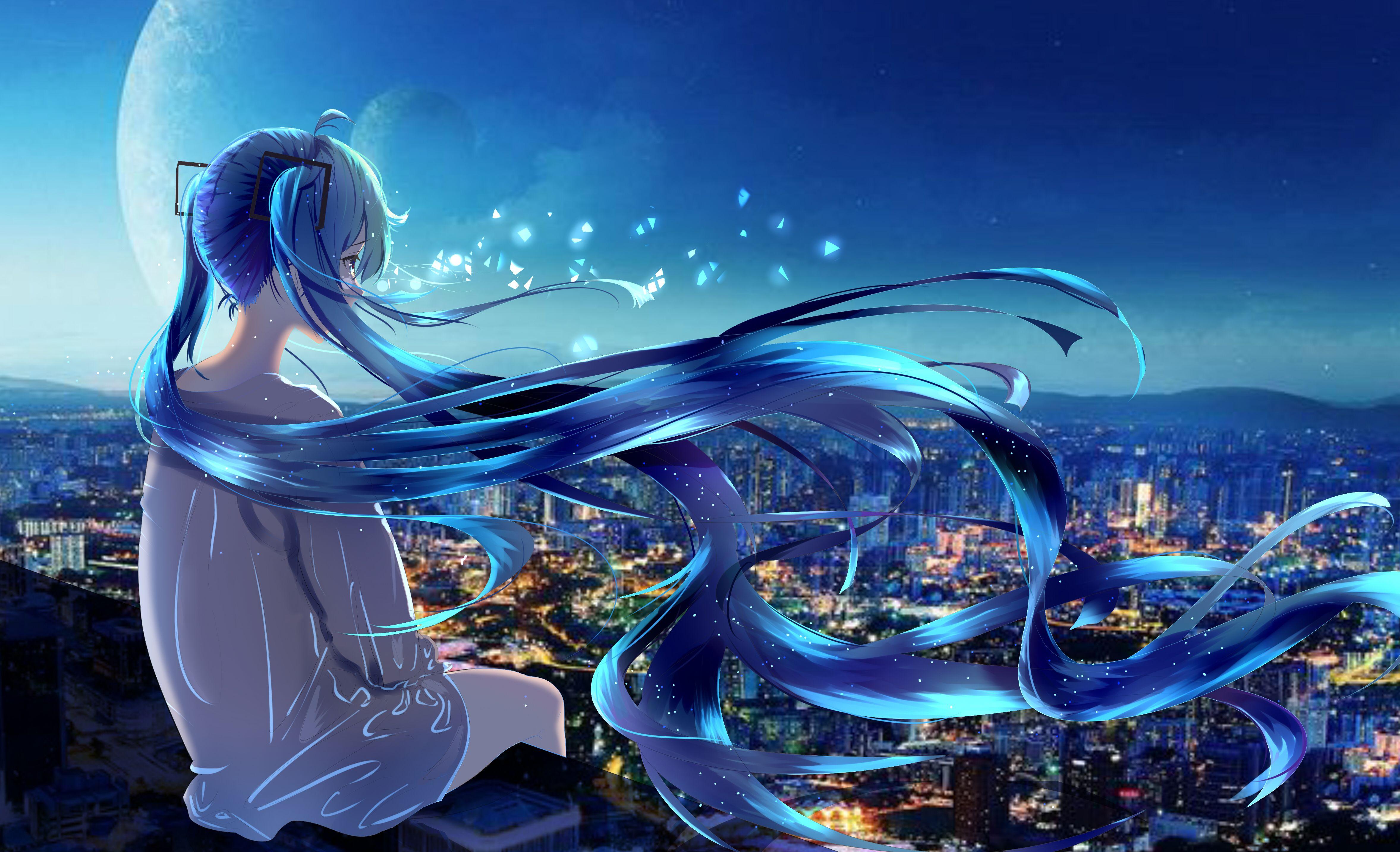4710 x 2865 · jpeg - Anime Girl Sitting Alone Wallpapers - Wallpaper Cave