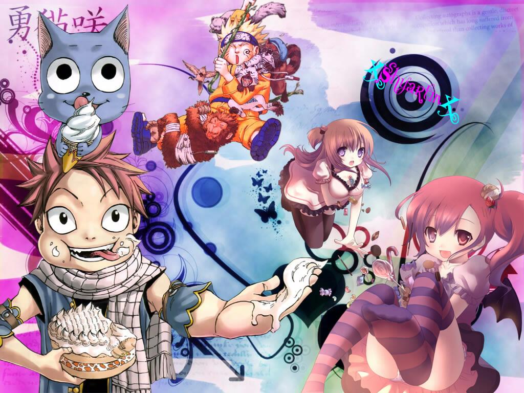 1024 x 768 · jpeg - Anime Mix Wallpaper by XshyartinX on DeviantArt