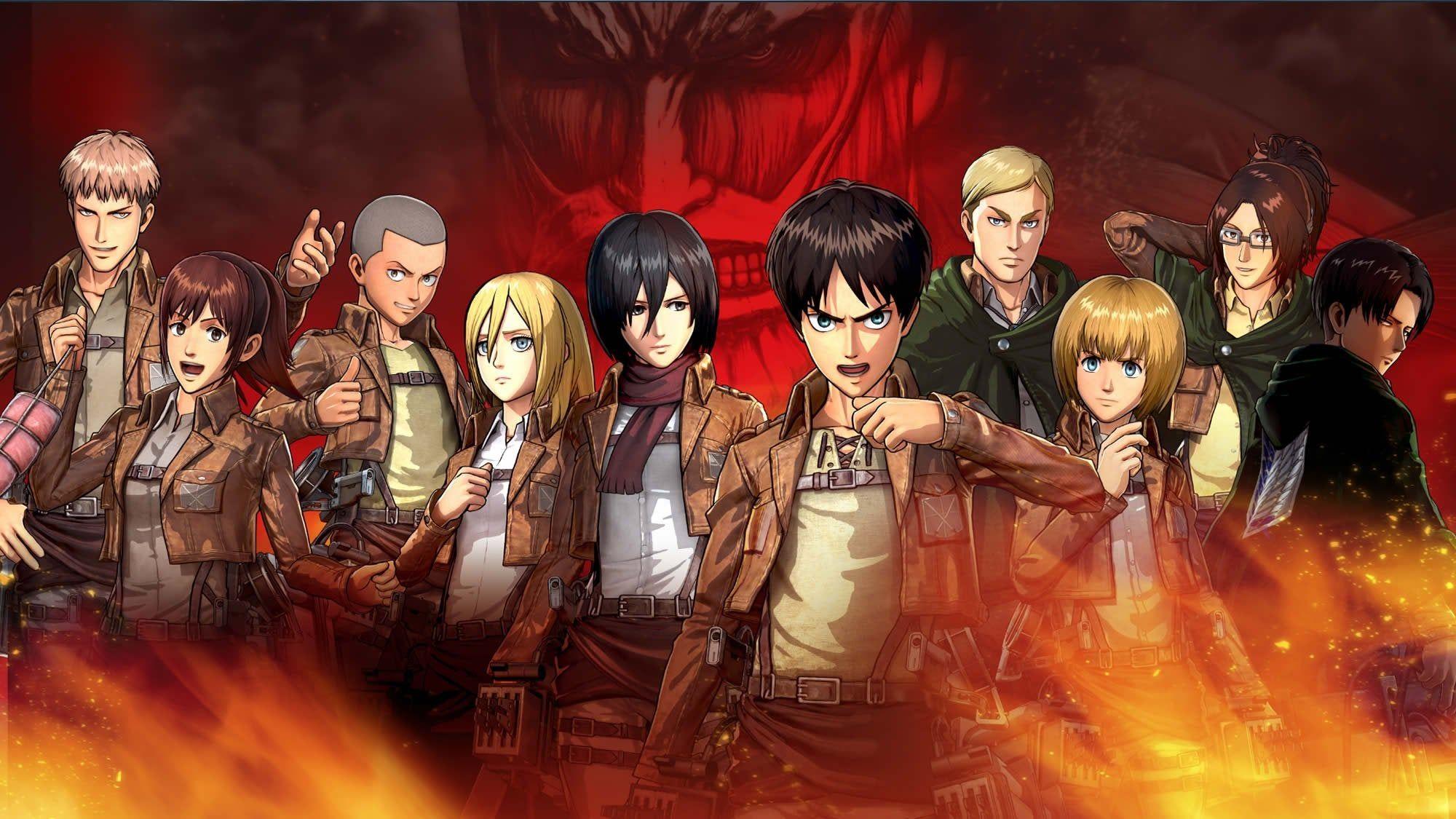 2000 x 1125 · jpeg - Anime AOT PS4 Wallpapers - Wallpaper Cave