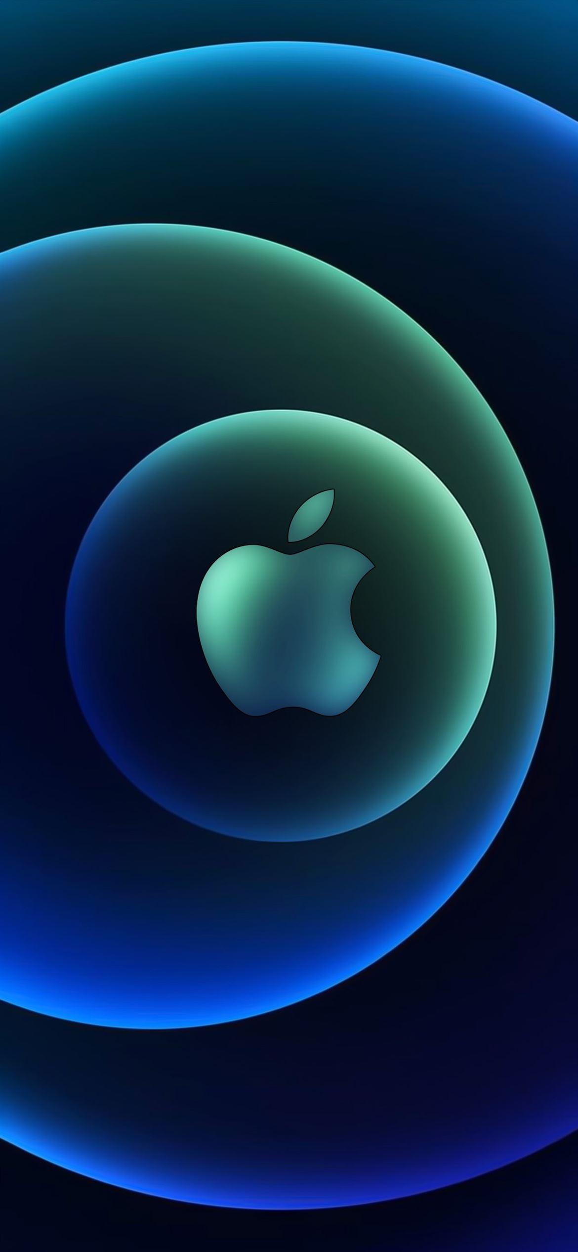 1170 x 2532 · jpeg - Apple Event 13 Oct Logo Dark by AR7 iPhone Wallpapers Free Download