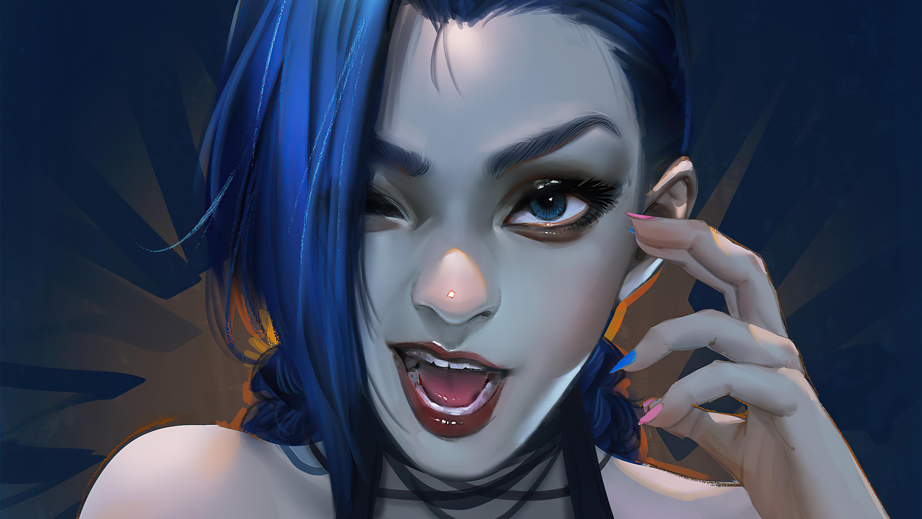 3840 x 2160 · jpeg - 1024x768 Jinx From Arcane 1024x768 Resolution HD 4k Wallpapers, Images ...