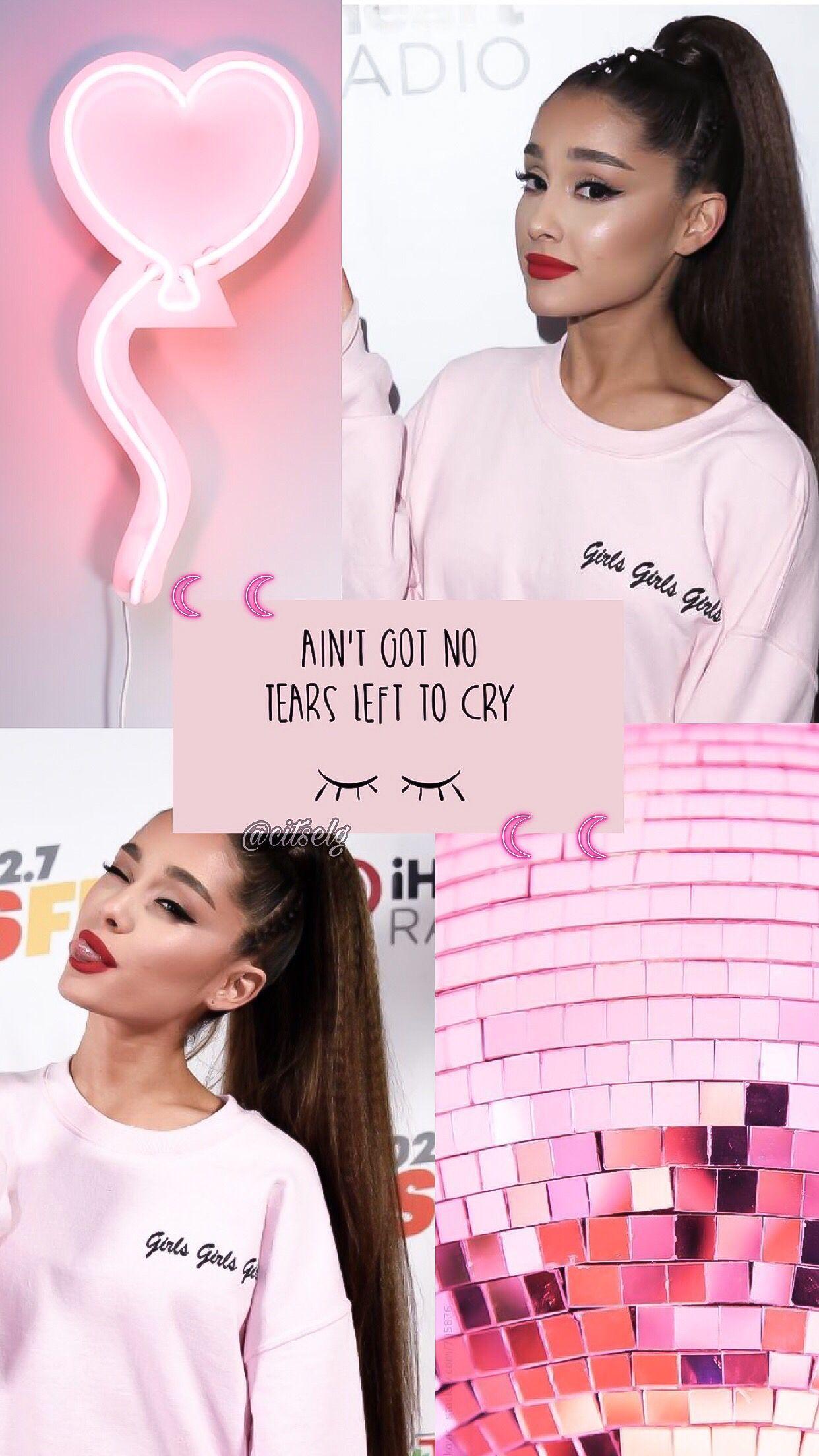 1242 x 2208 · jpeg - Ariana grande Pink wallpaper | Ariana grande, Pink aesthetic, Ariana ...
