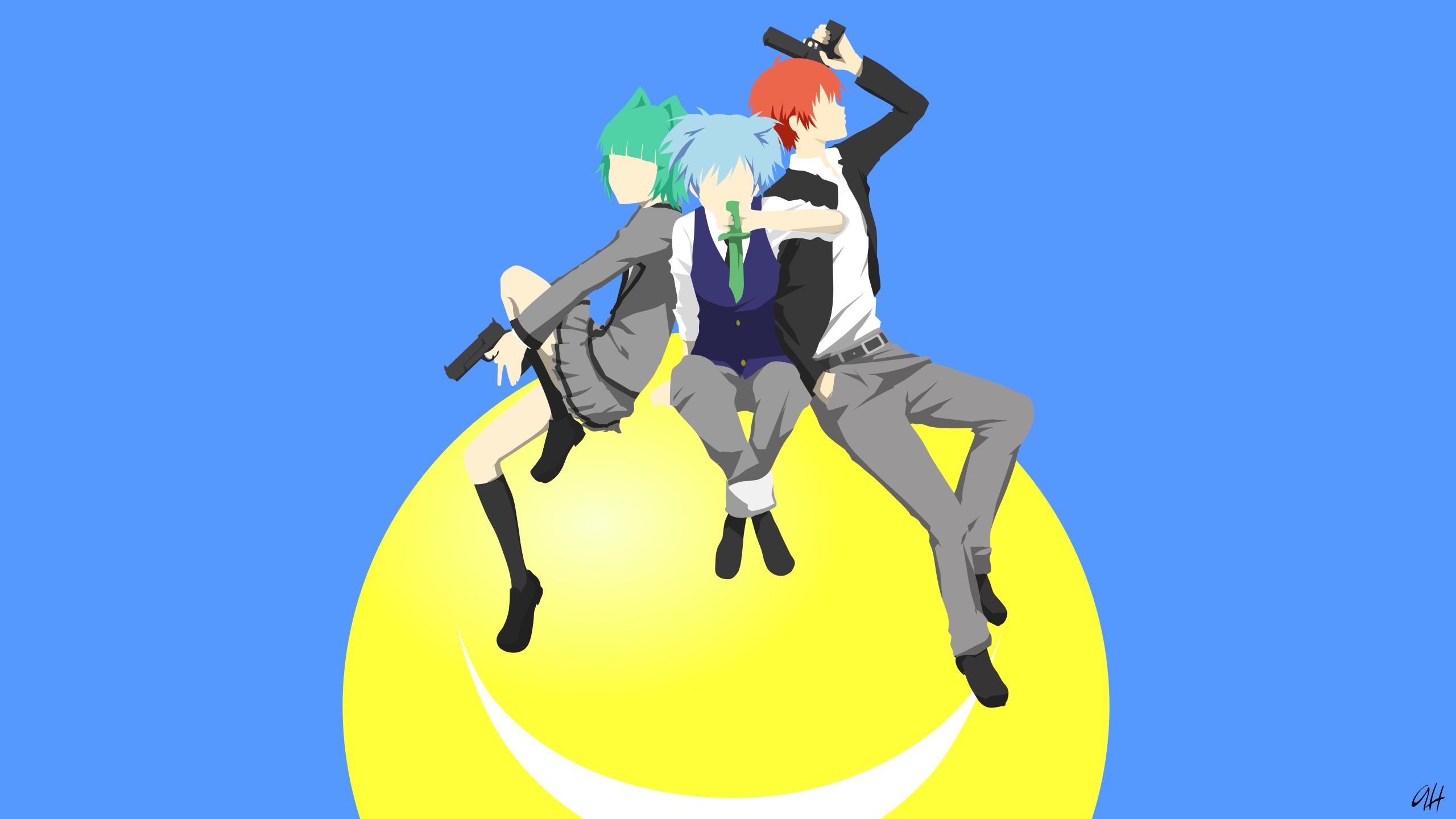 2560 x 1440 · png - Assassination Classroom HD Wallpaper | Background Image | 2560x1440