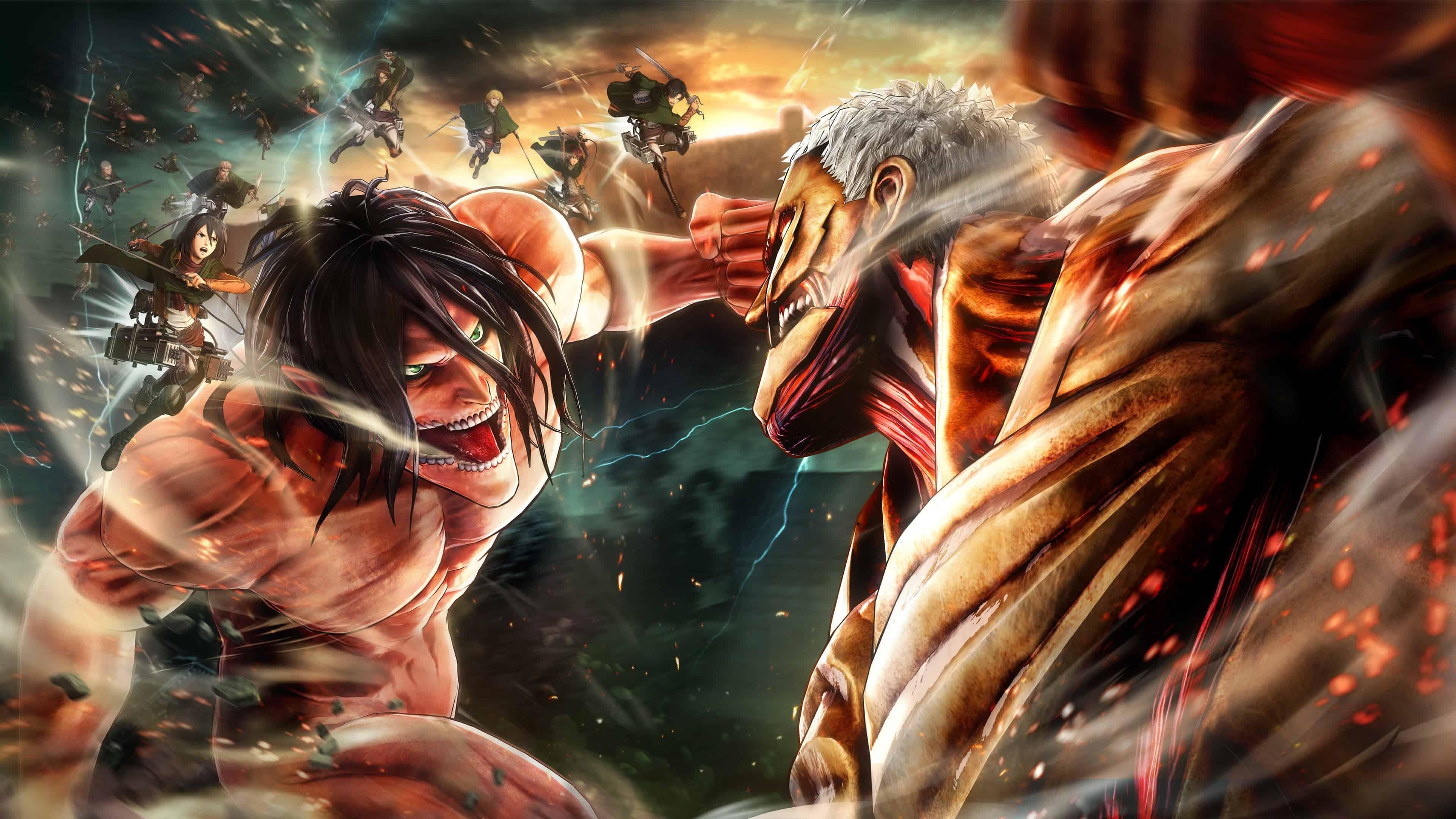 3840 x 2160 · jpeg - Attack On Titan Anime 4k PC Wallpapers - Wallpaper Cave