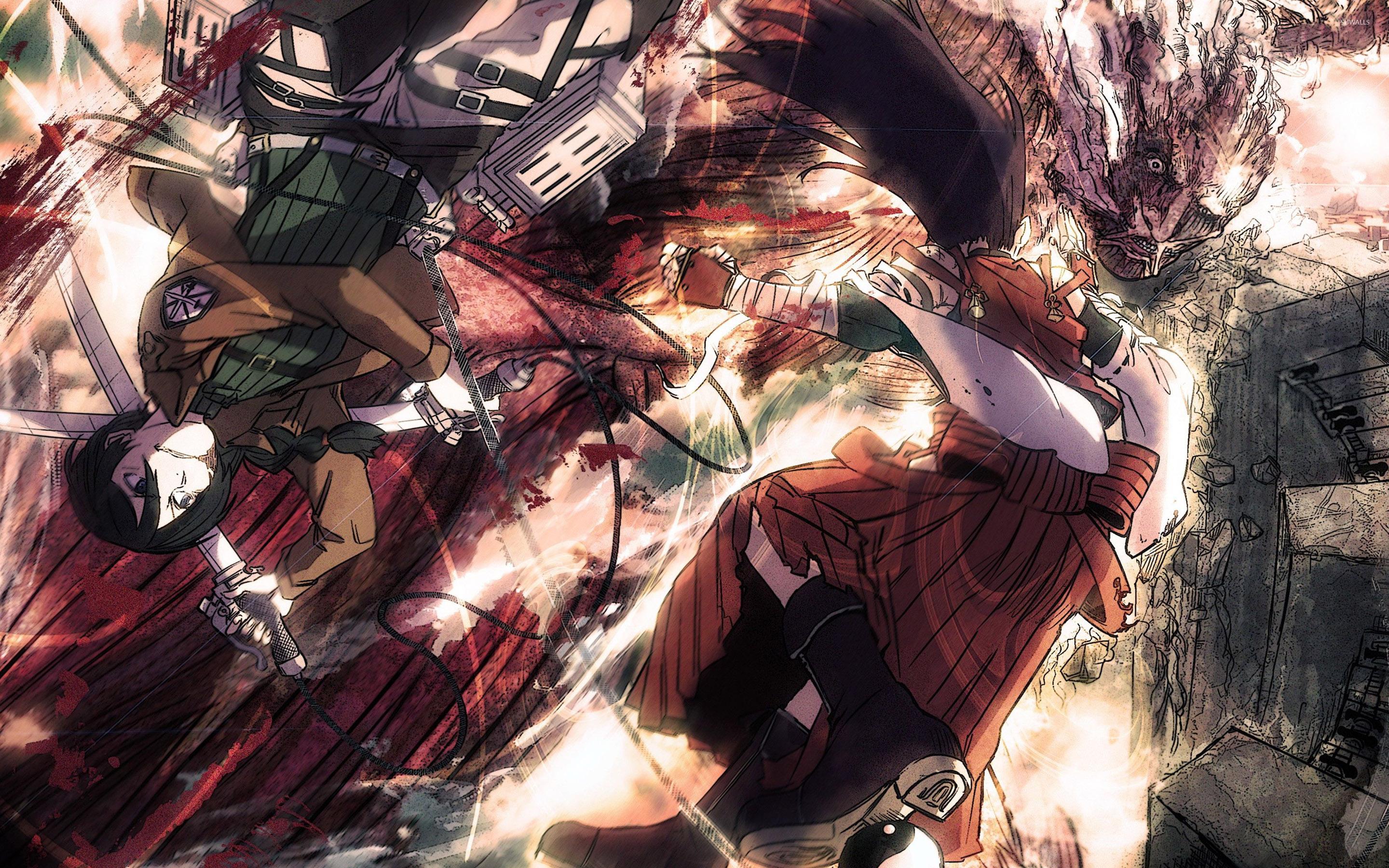 2880 x 1800 · jpeg - Attack On Titan Anime 4k PC Wallpapers - Wallpaper Cave