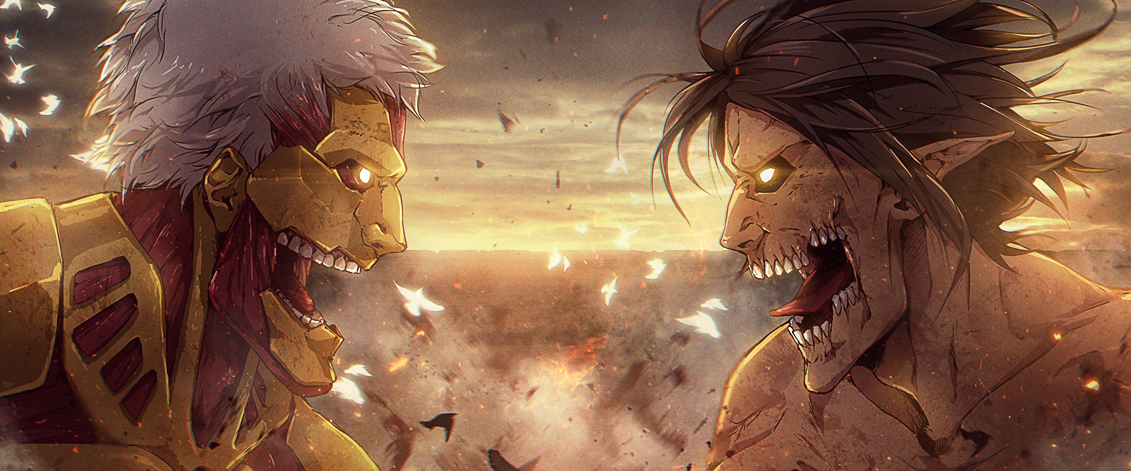 3840 x 1600 · jpeg - Attack On Titan Computer Wallpapers - Top Free Attack On Titan Computer ...