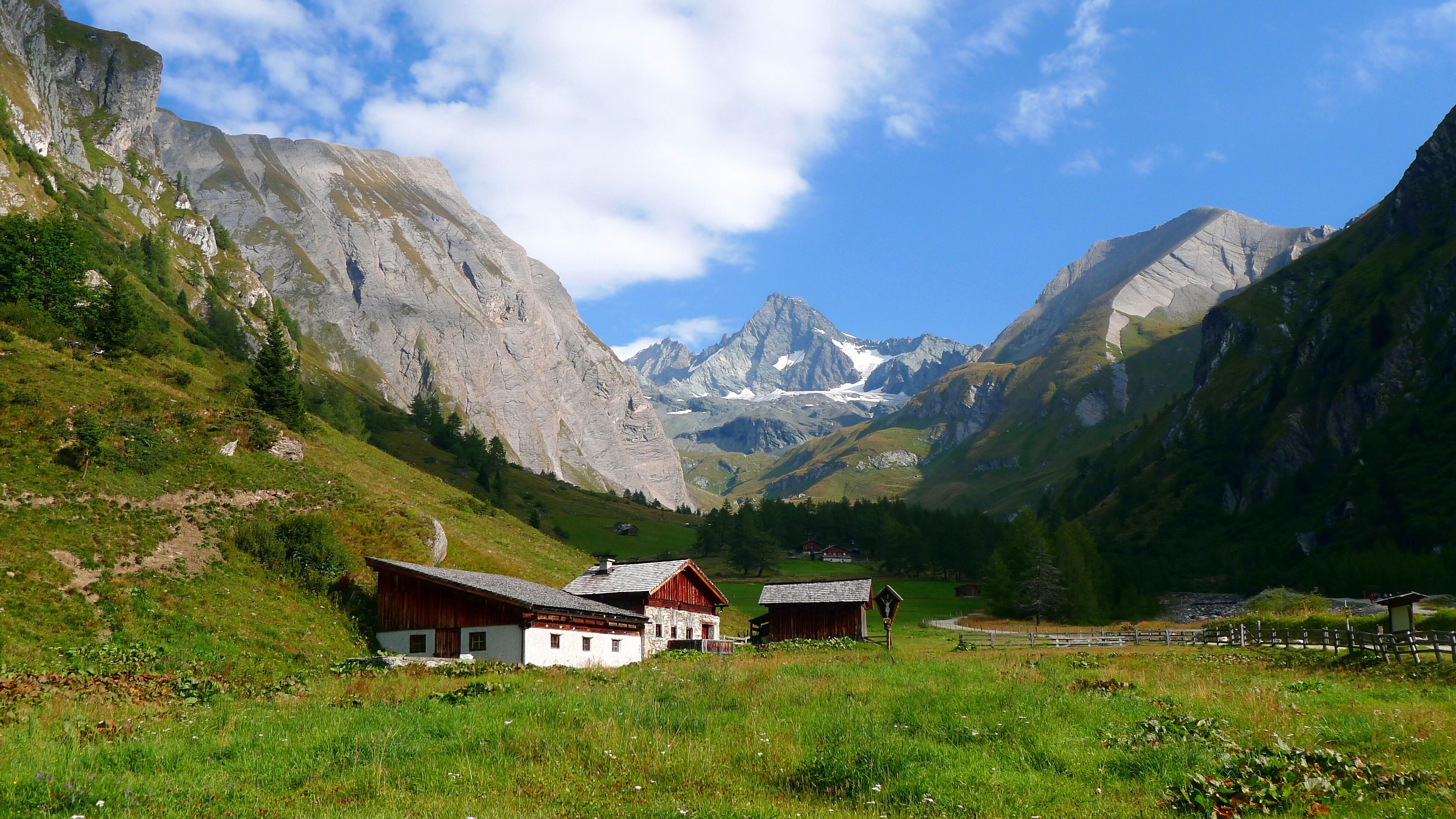 3968 x 2232 · jpeg - Grossglockner the highest mountain of Austria 4k Ultra HD Wallpaper ...