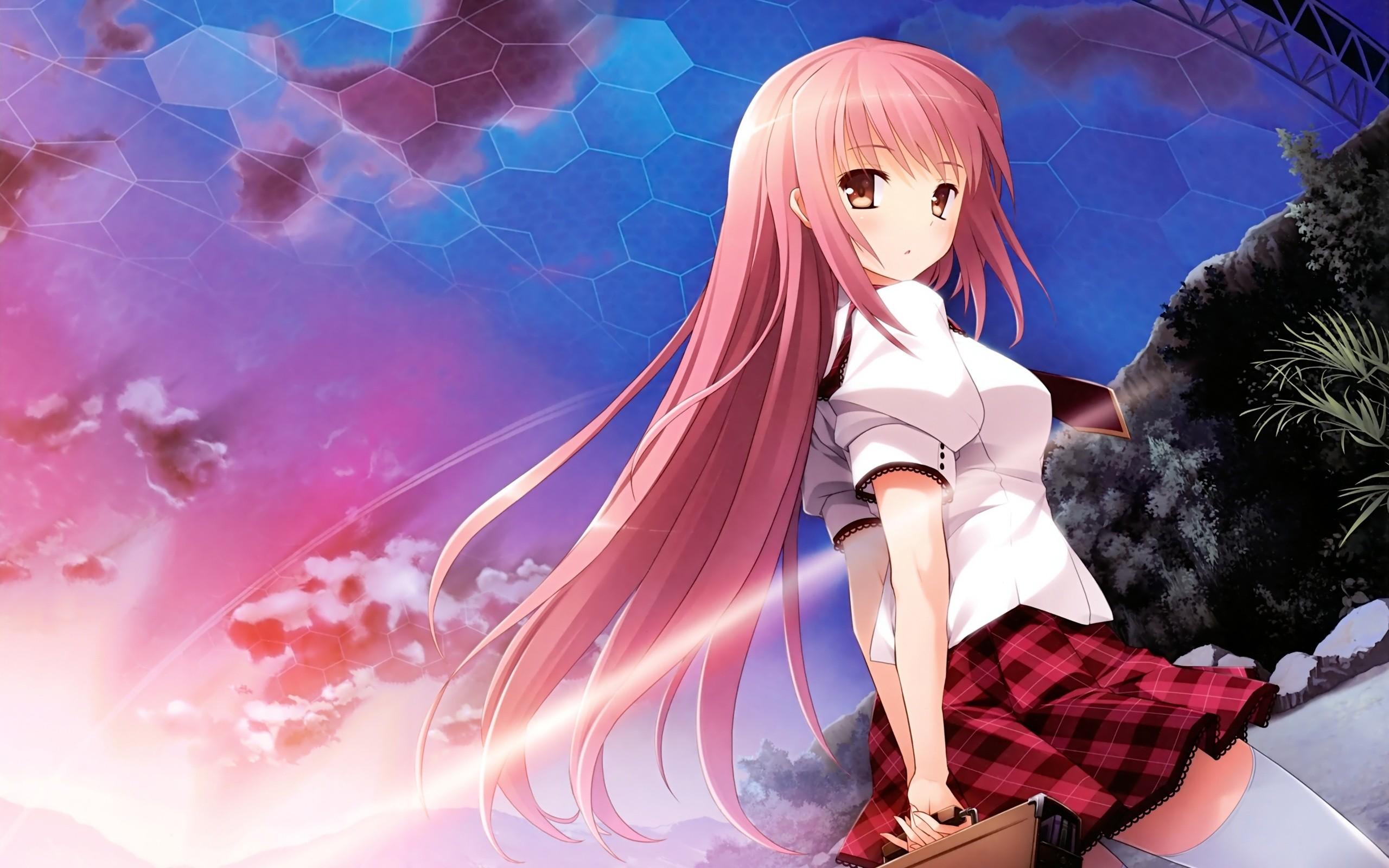 2560 x 1600 · jpeg - Anime Girl background 1 Download free amazing full HD wallpapers for ...