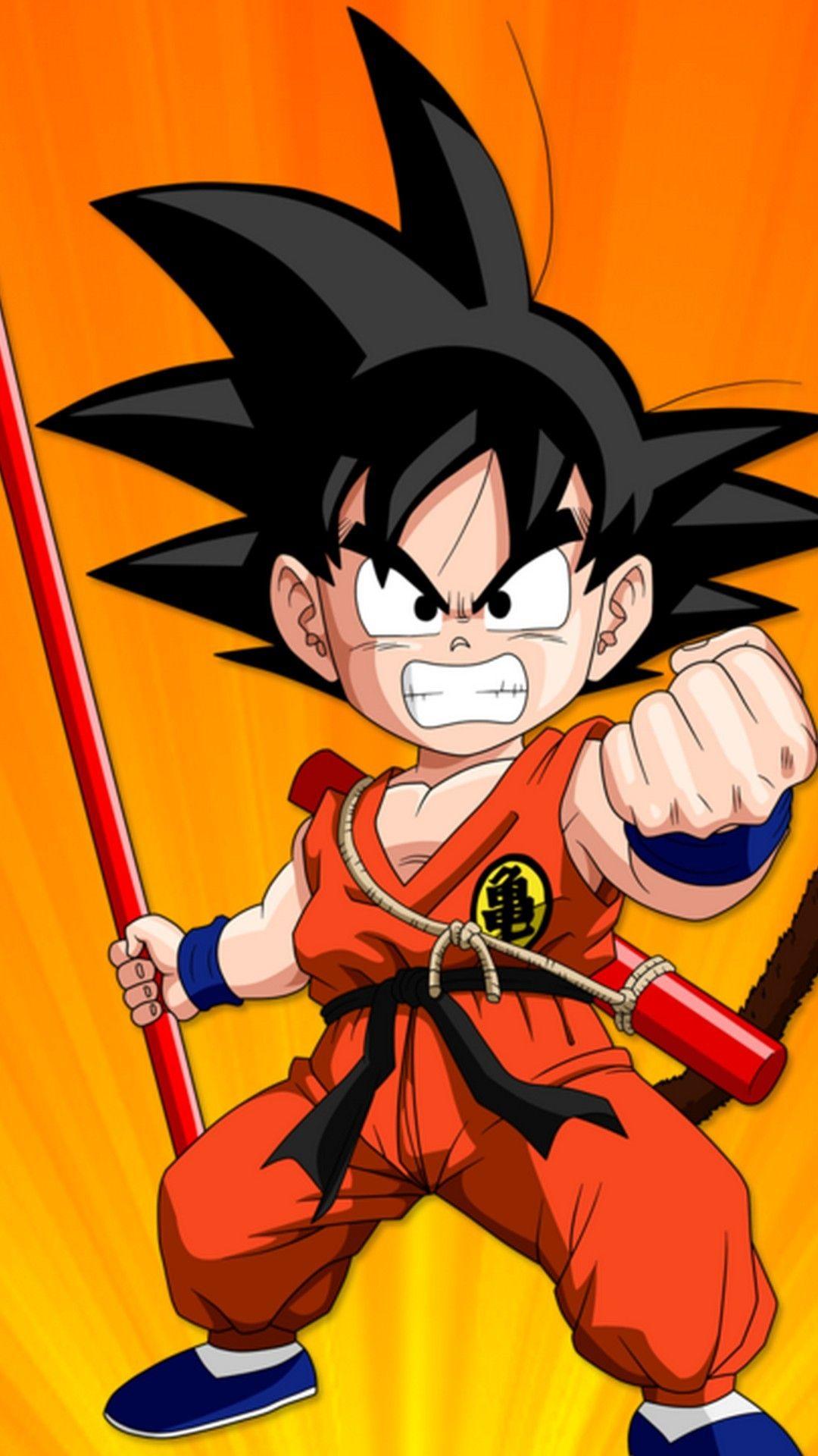 1080 x 1920 · jpeg - Kid Goku Wallpaper Android - Best Mobile Wallpaper | Goku crianca ...