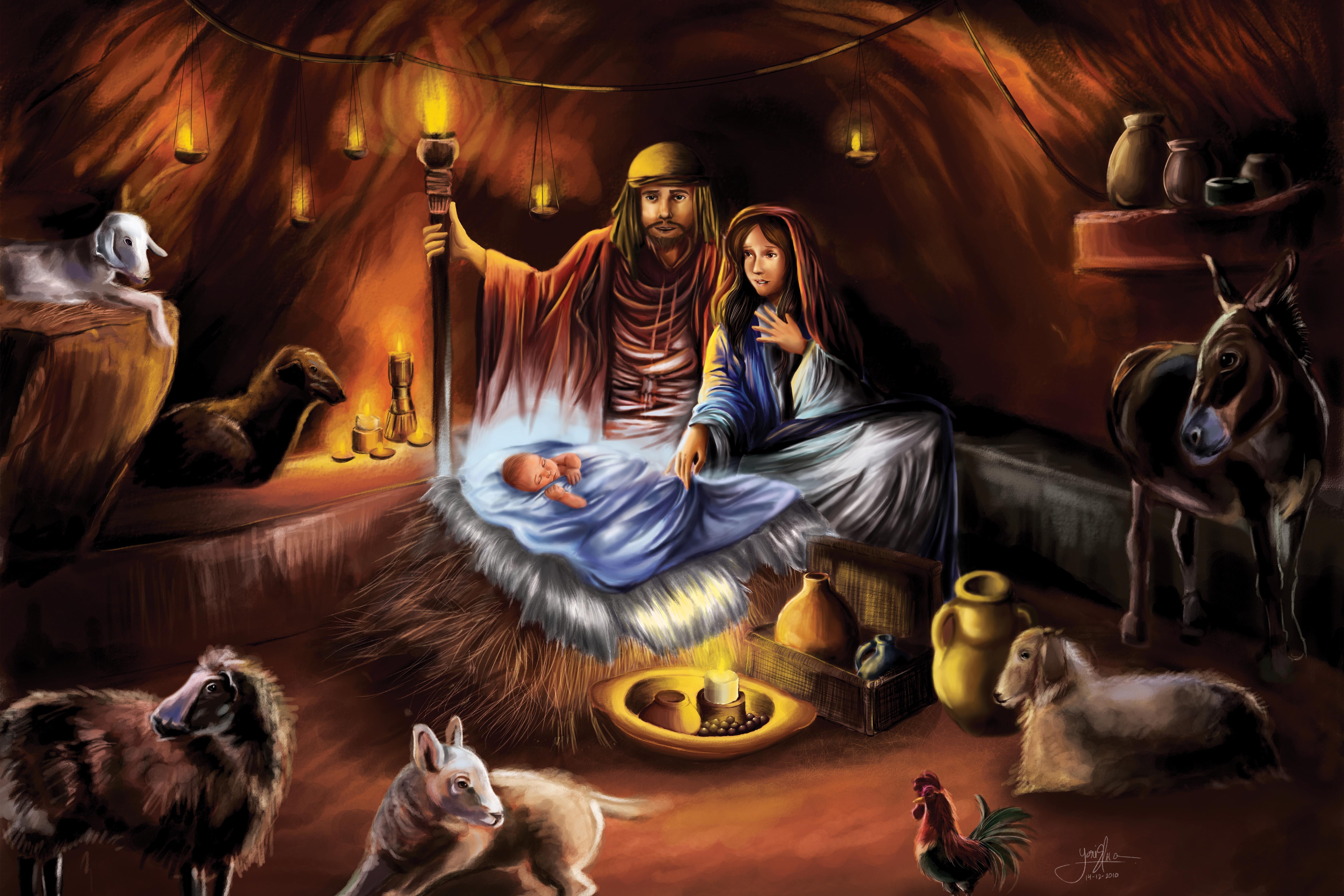 5906 x 3937 · jpeg - Jesus Birth Wallpaper - WallpaperSafari