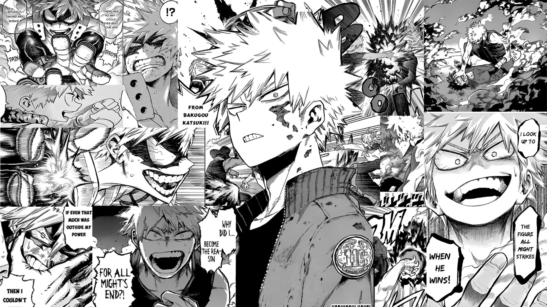 1920 x 1080 · png - Bakugou Collage Computer Wallpapers - Wallpaper Cave