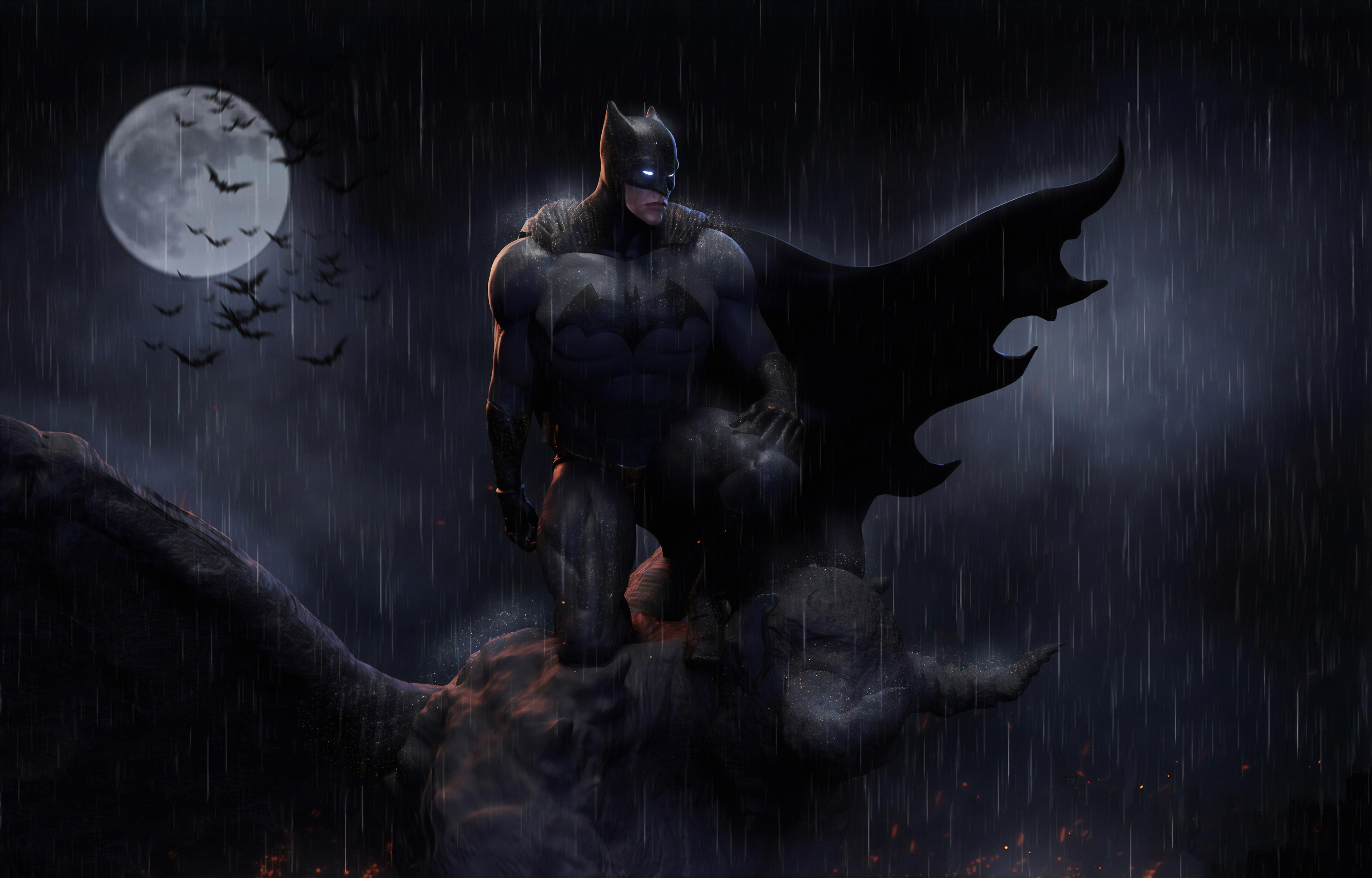 3840 x 2458 · jpeg - Batman 4k New Night, HD Superheroes, 4k Wallpapers, Images, Backgrounds ...