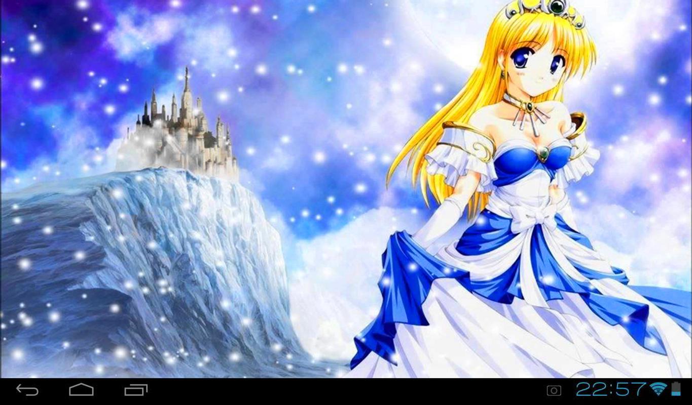 1365 x 800 · jpeg - Anime Princess Live Wallpaper para Android - APK Baixar