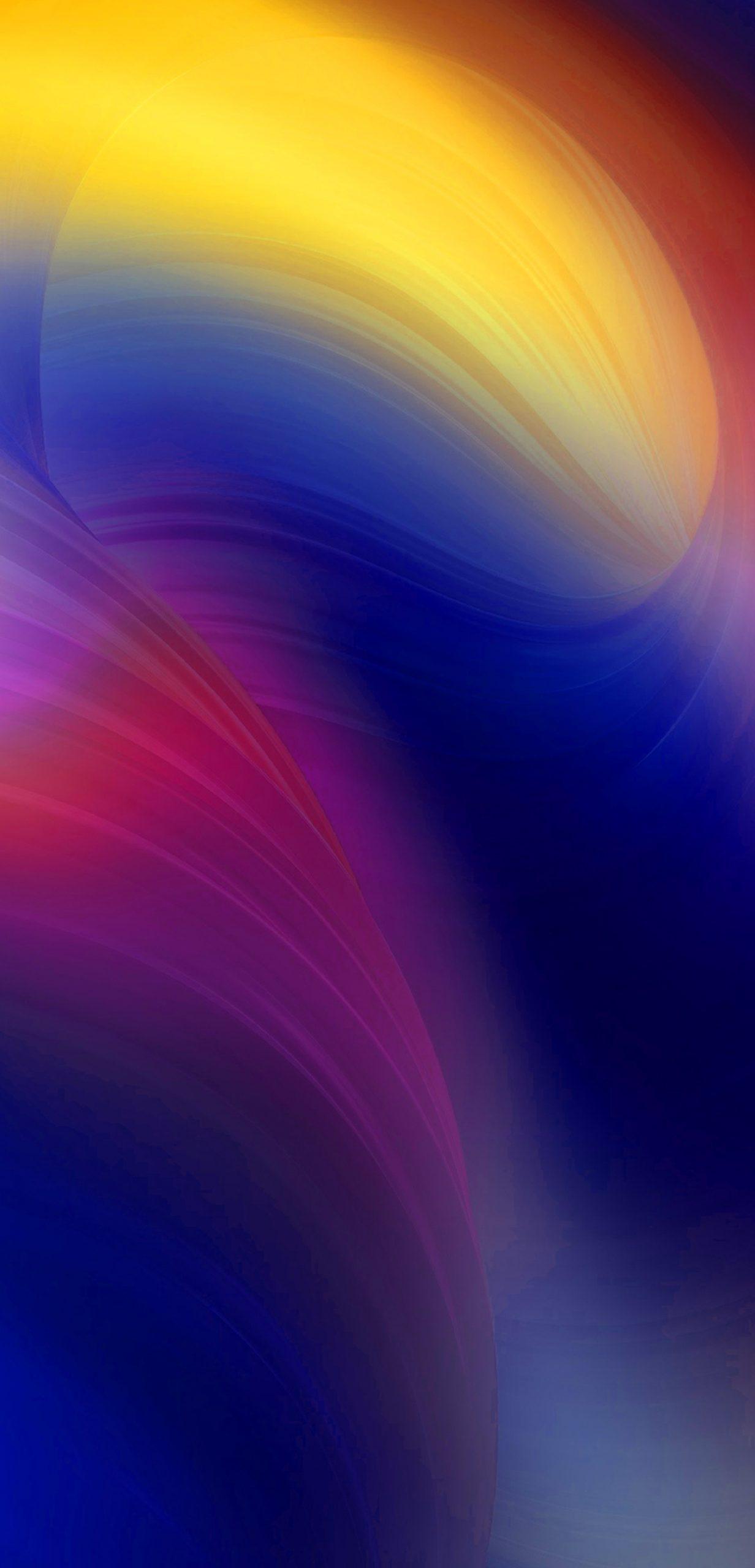 1232 x 2560 · jpeg - 10 Best Wallpapers for Huawei Mate 40 Pro 07 - Yellow Blue Red Abstract ...