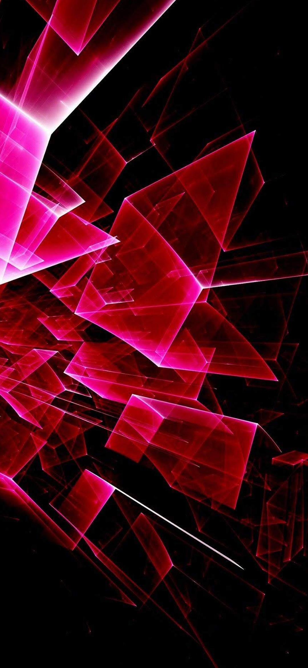 1080 x 2340 · jpeg - Best 10 Wallpapers for Huawei Honor 10 Lite #08 - Red 3D Lights - HD ...