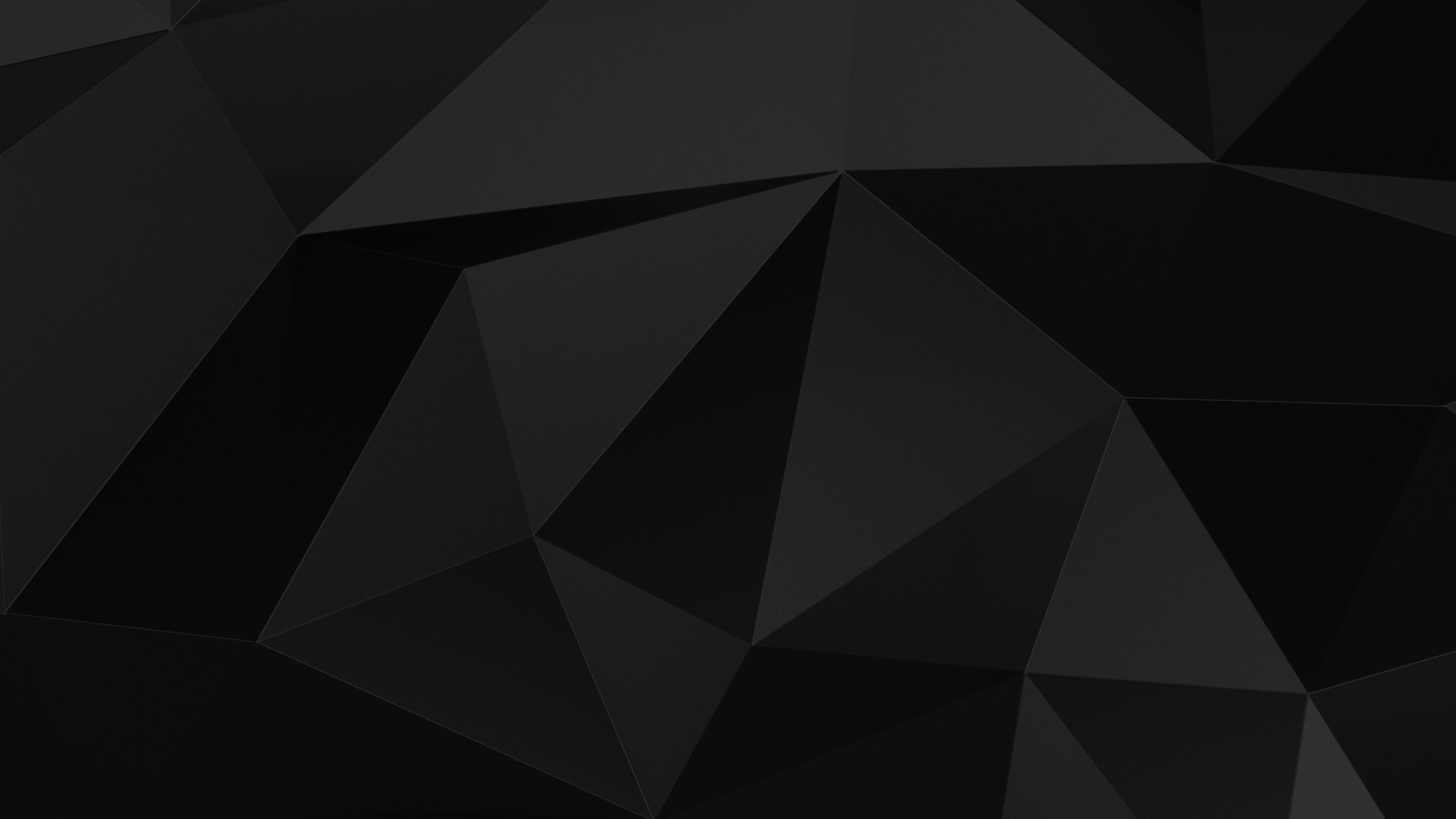 3840 x 2160 · jpeg - Dark Abstract Black Minimal 4k, HD Abstract, 4k Wallpapers, Images ...