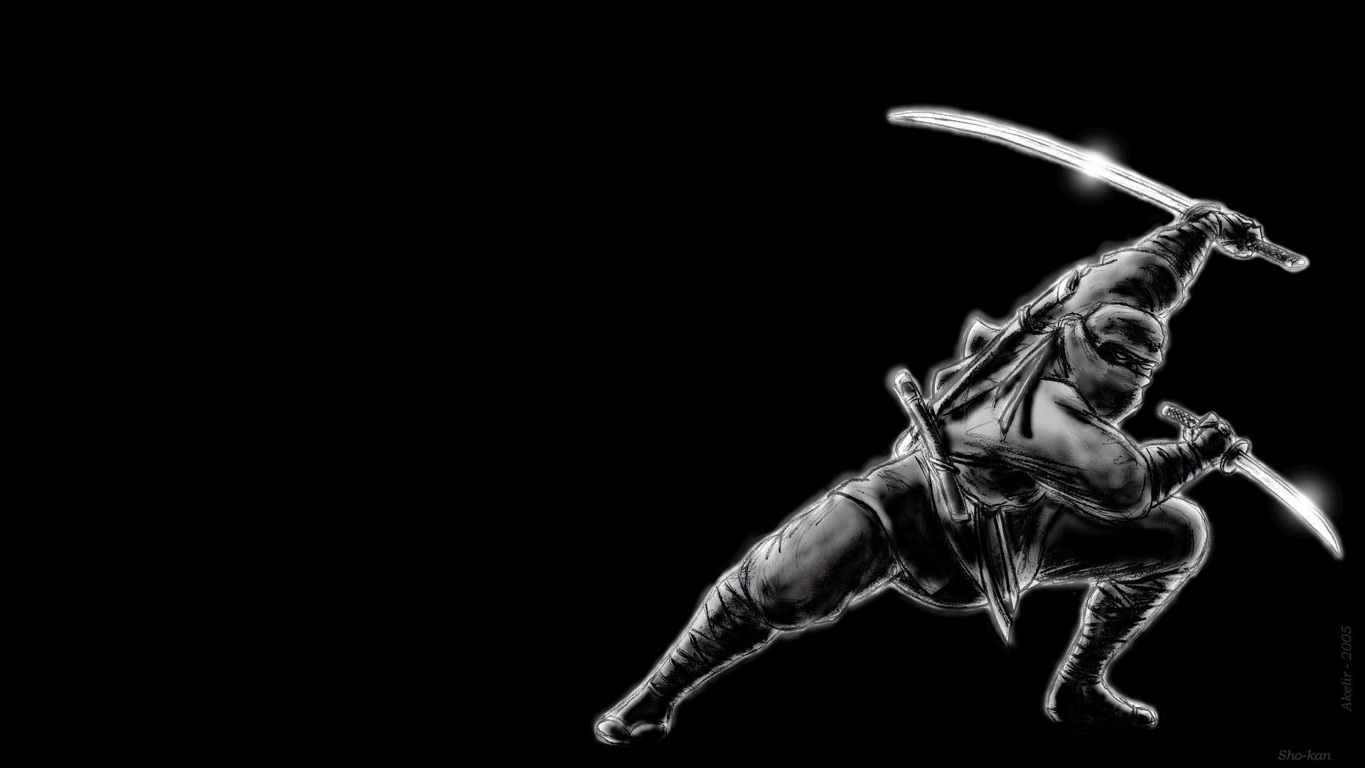 1920 x 1080 · jpeg - Black ninja HD Wallpaper | Background Image | 1920x1080 | ID:172396 ...