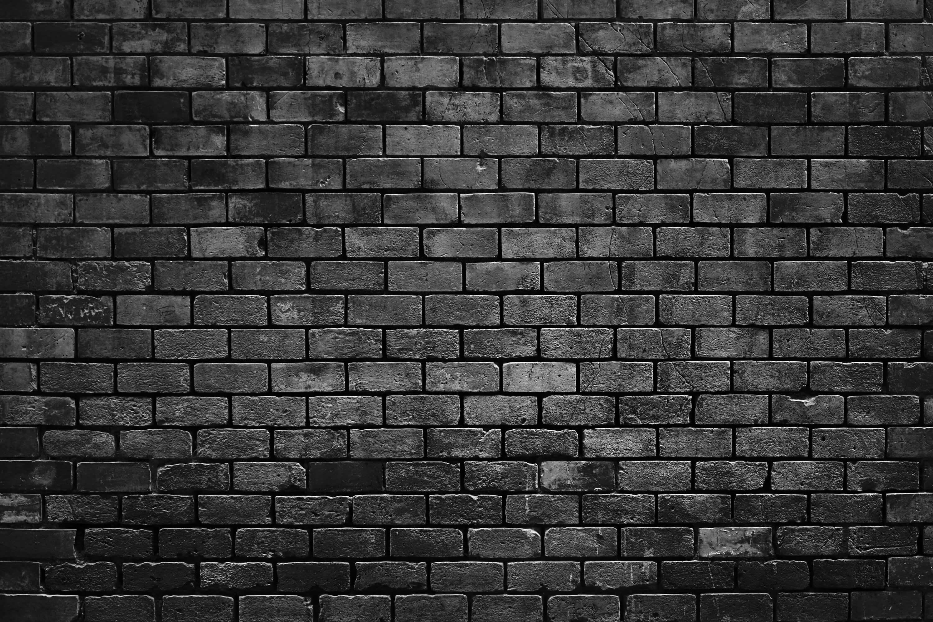 3000 x 2000 · jpeg - Black Bricks Wallpapers - Wallpaper Cave