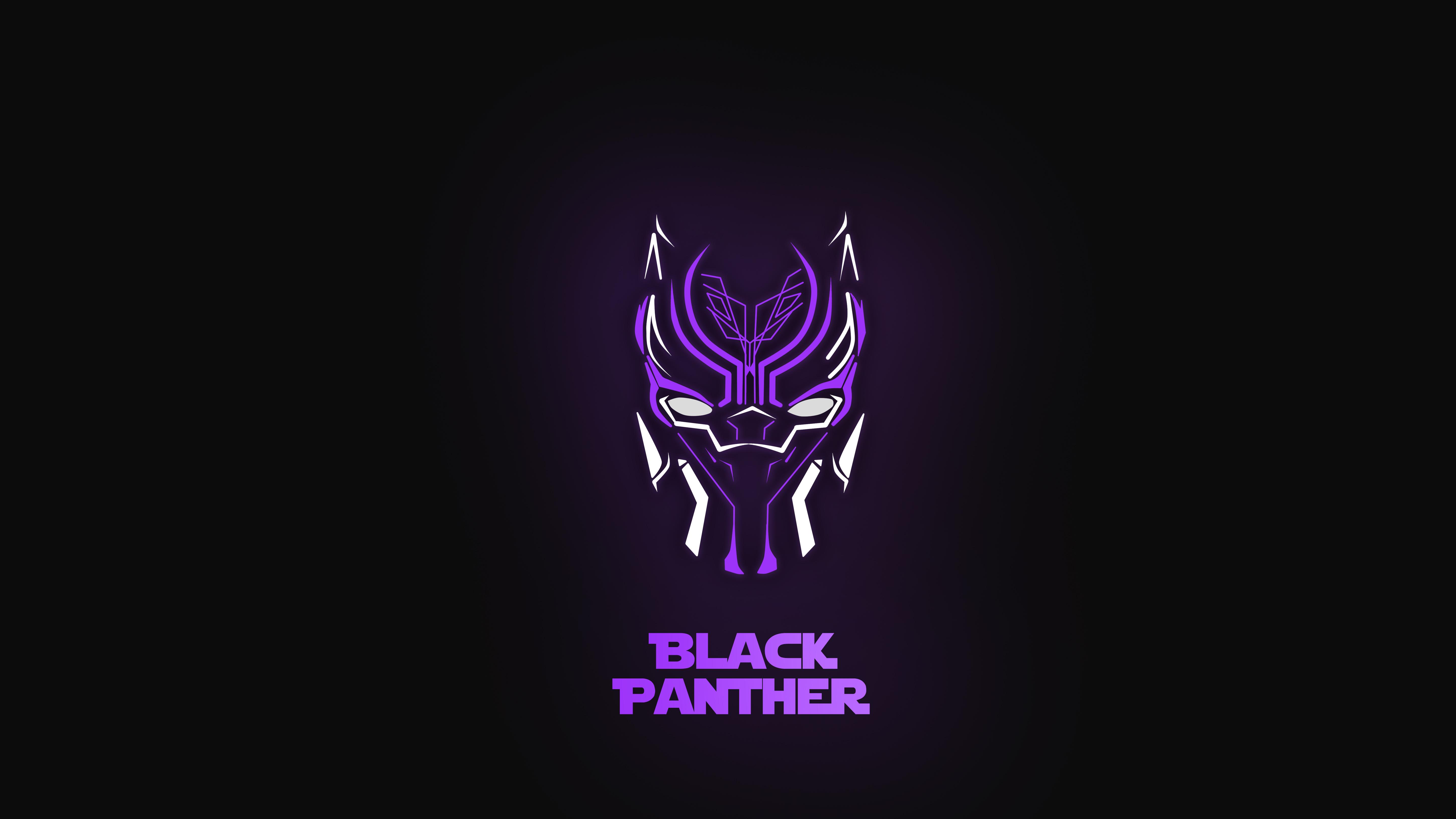 5760 x 3240 · jpeg - Black Panther Neon 5k, HD Superheroes, 4k Wallpapers, Images ...
