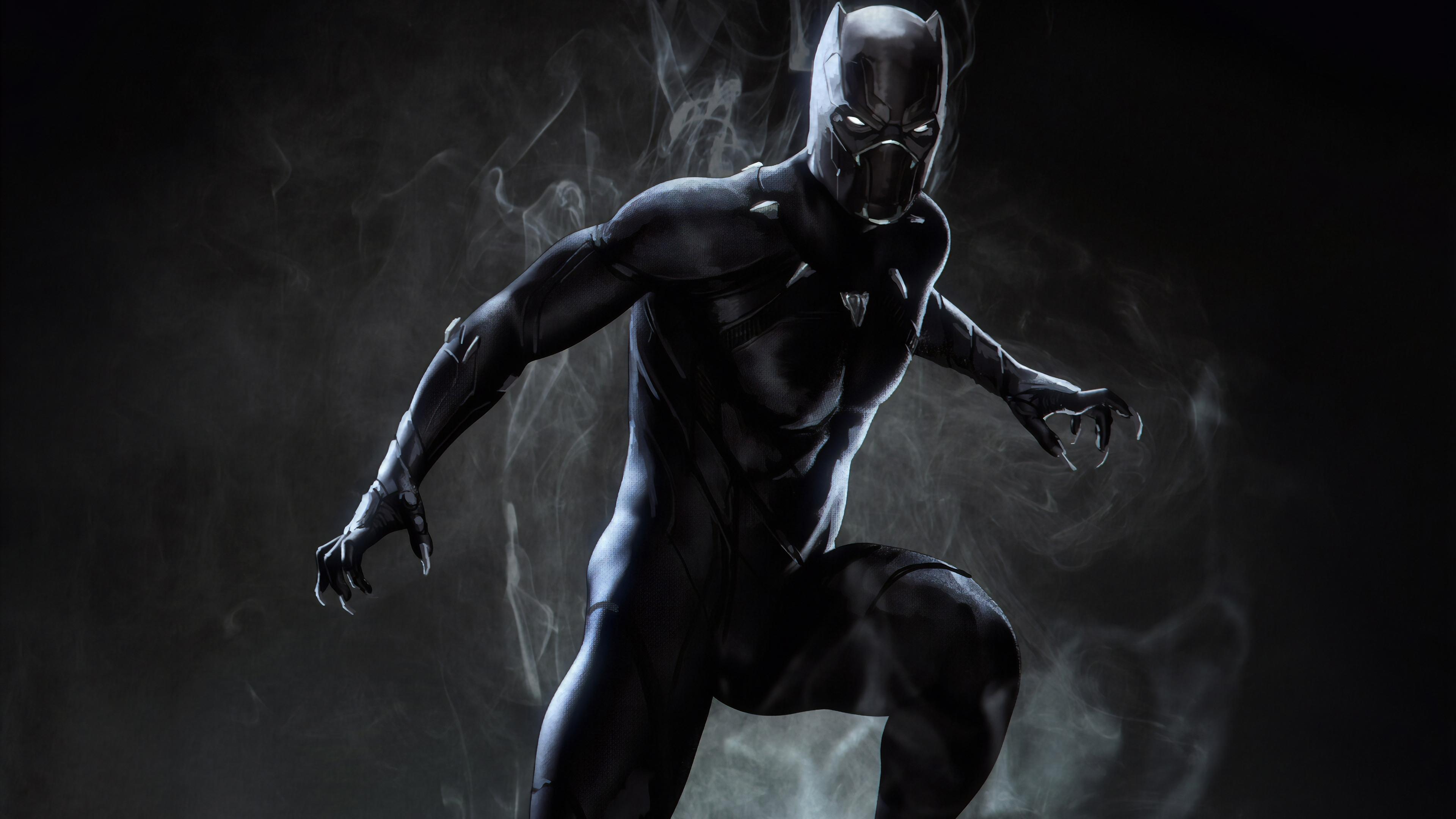 3840 x 2160 · jpeg - Black Panther Marvel Superhero, HD Superheroes, 4k Wallpapers, Images ...
