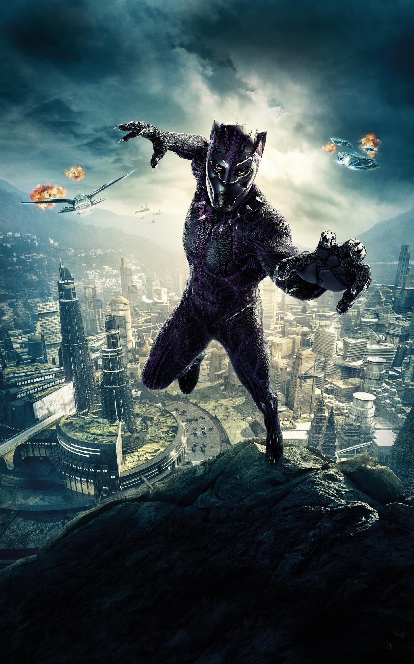 1456 x 2330 · jpeg - Black Panther Marvel Mobile Wallpapers - Wallpaper Cave