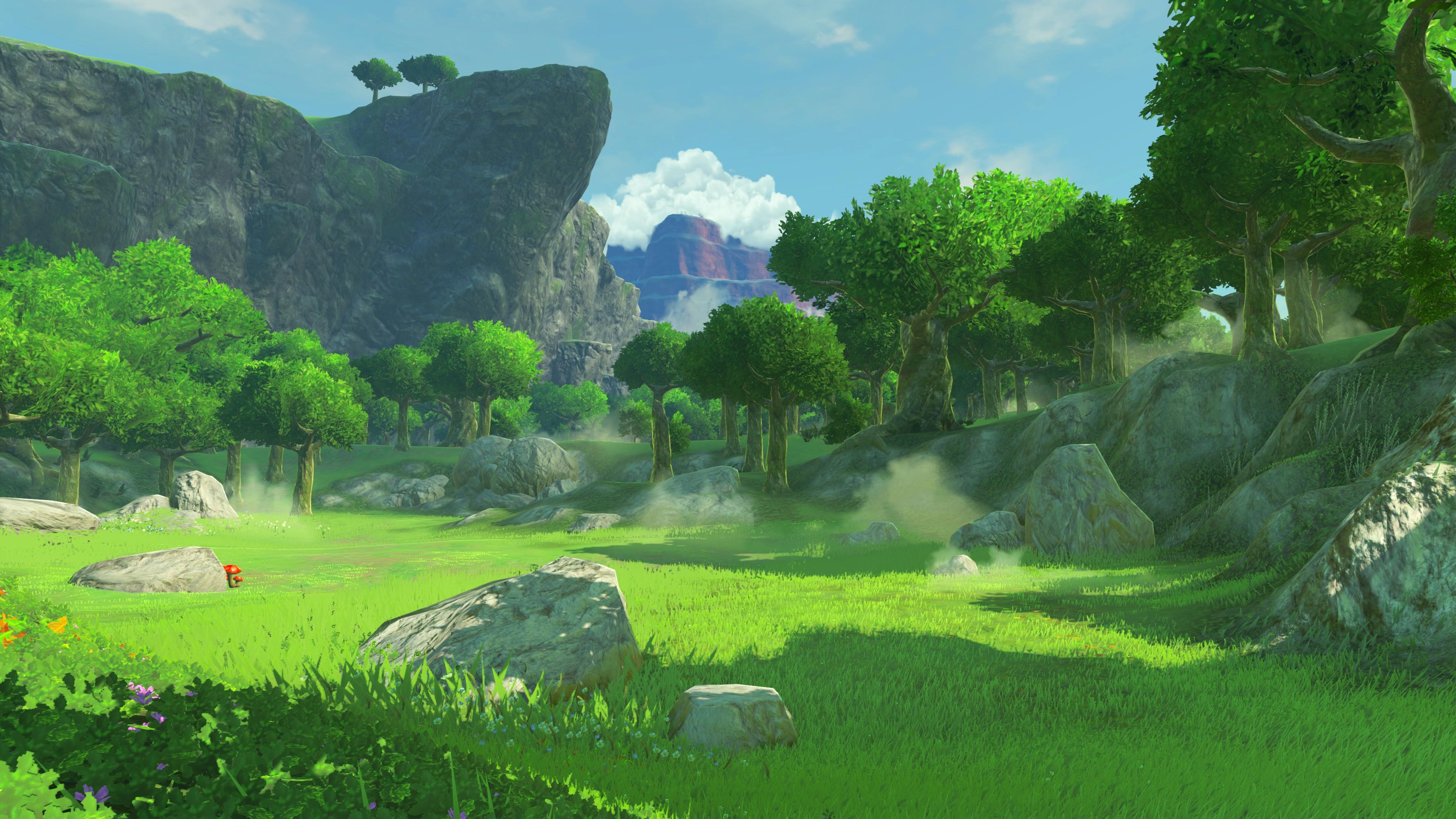 3840 x 2160 · jpeg - Breath of the Wild background 1 Download free High Resolution ...