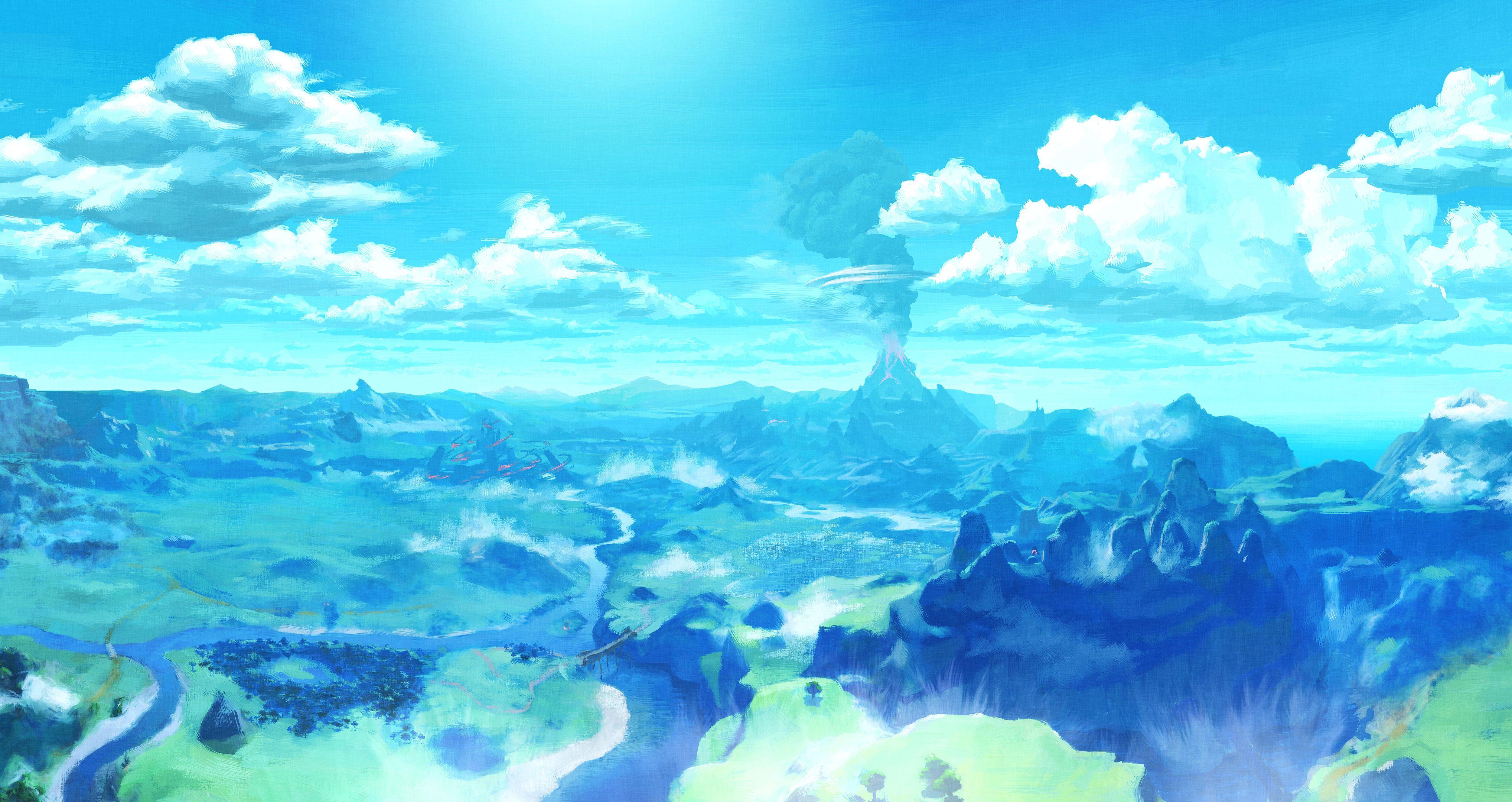 5000 x 2654 · jpeg - Breath Of The Wild Wallpapers - Wallpaper Cave
