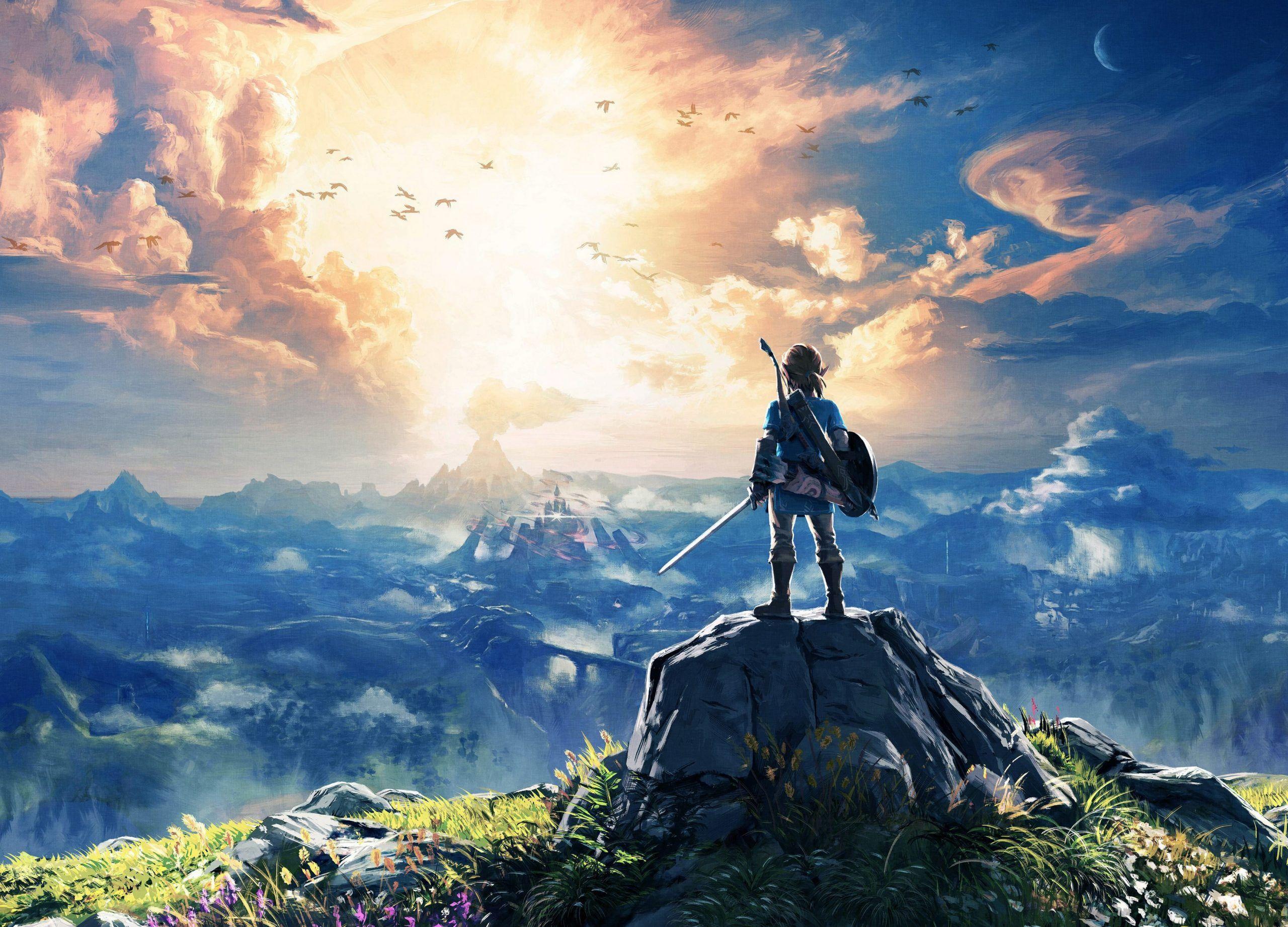 2560 x 1843 · jpeg - Zelda Landscape Wallpapers - Top Free Zelda Landscape Backgrounds ...