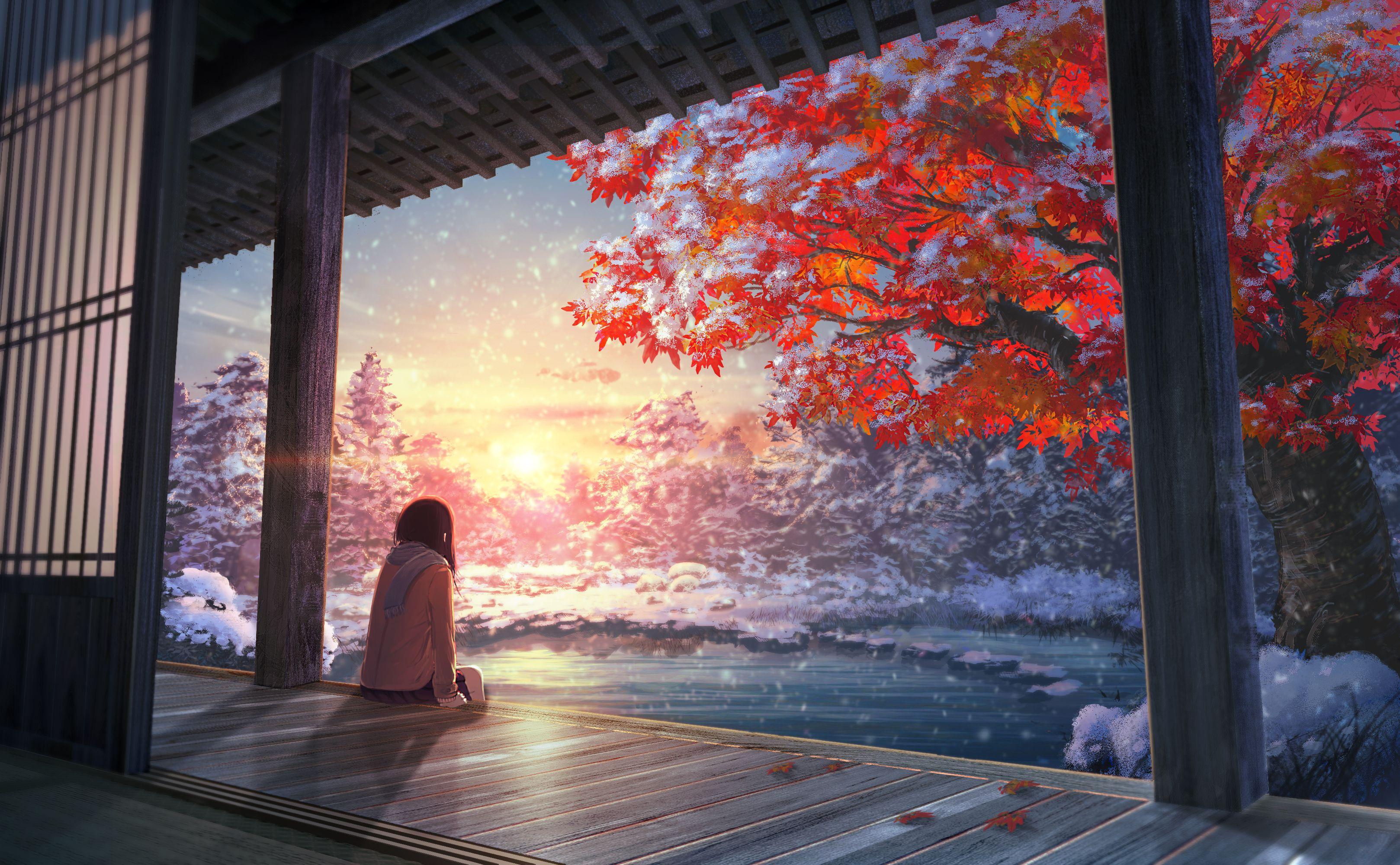 3236 x 2000 · jpeg - Calm Anime Wallpapers - Top Free Calm Anime Backgrounds - WallpaperAccess