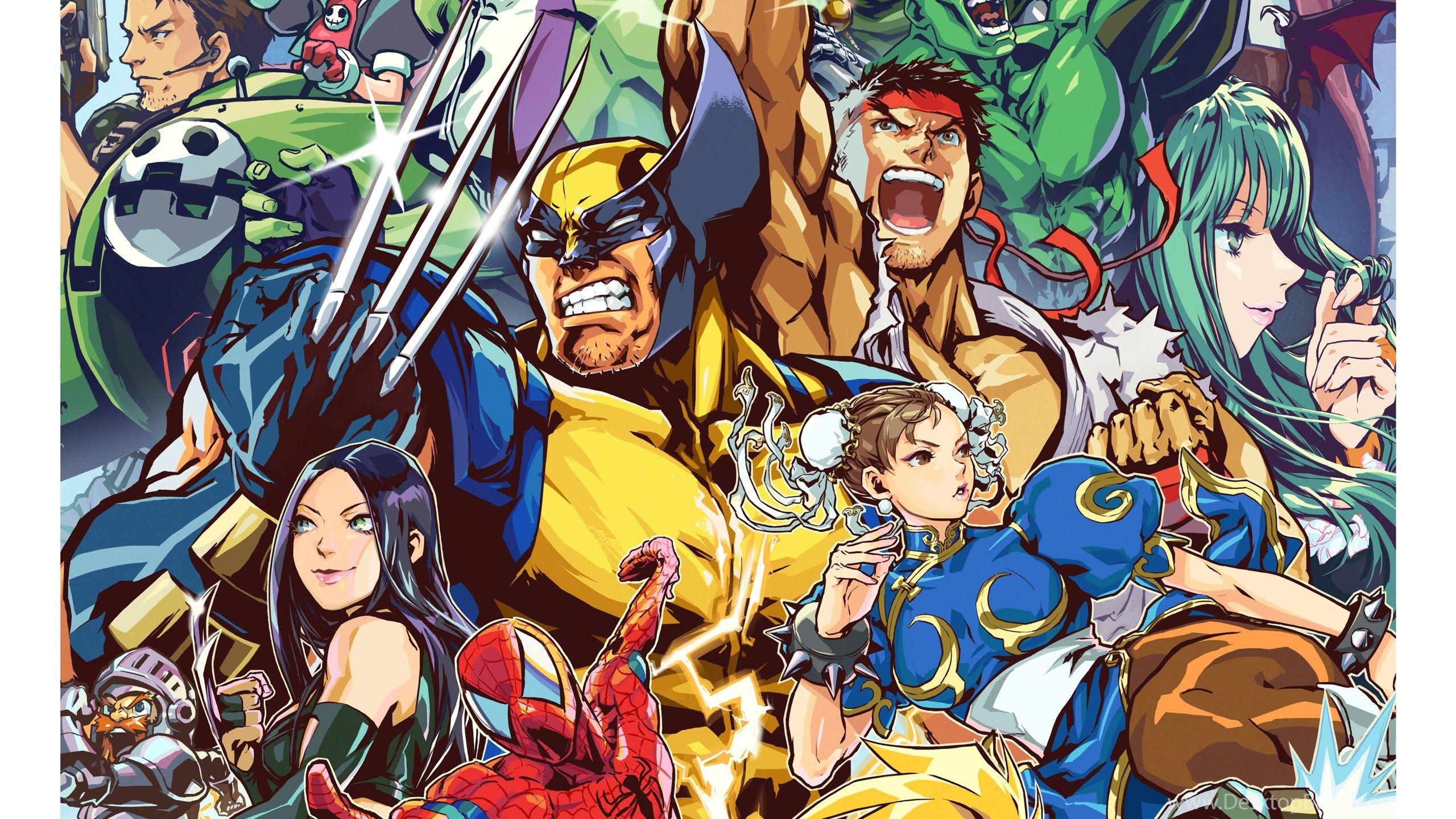 2560 x 1440 · jpeg - Marvel Vs. Capcom Wallpapers - Top Free Marvel Vs. Capcom Backgrounds ...