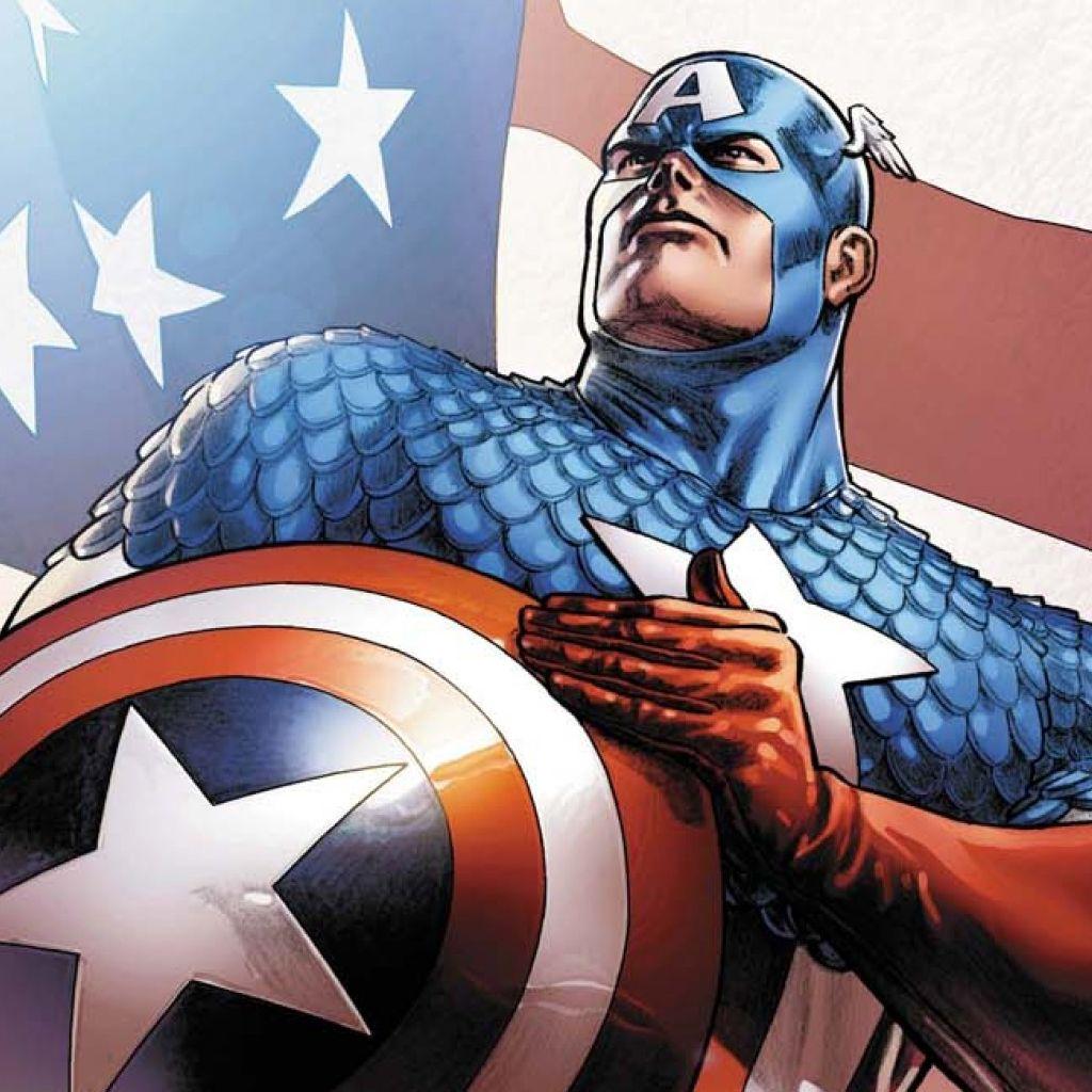 1024 x 1024 · jpeg - Captain America Comic Wallpapers - Wallpaper Cave