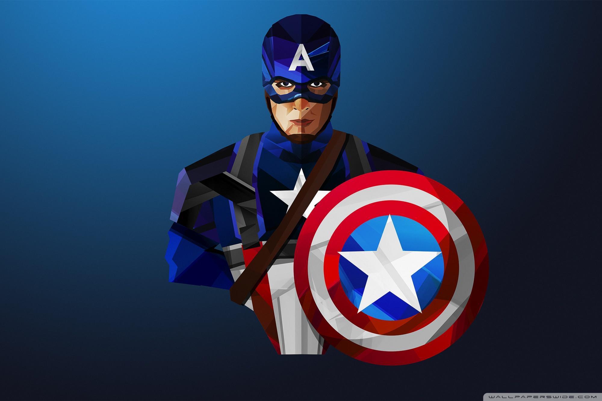 2000 x 1333 · jpeg - Captain America Cartoon Wallpapers - Wallpaper Cave