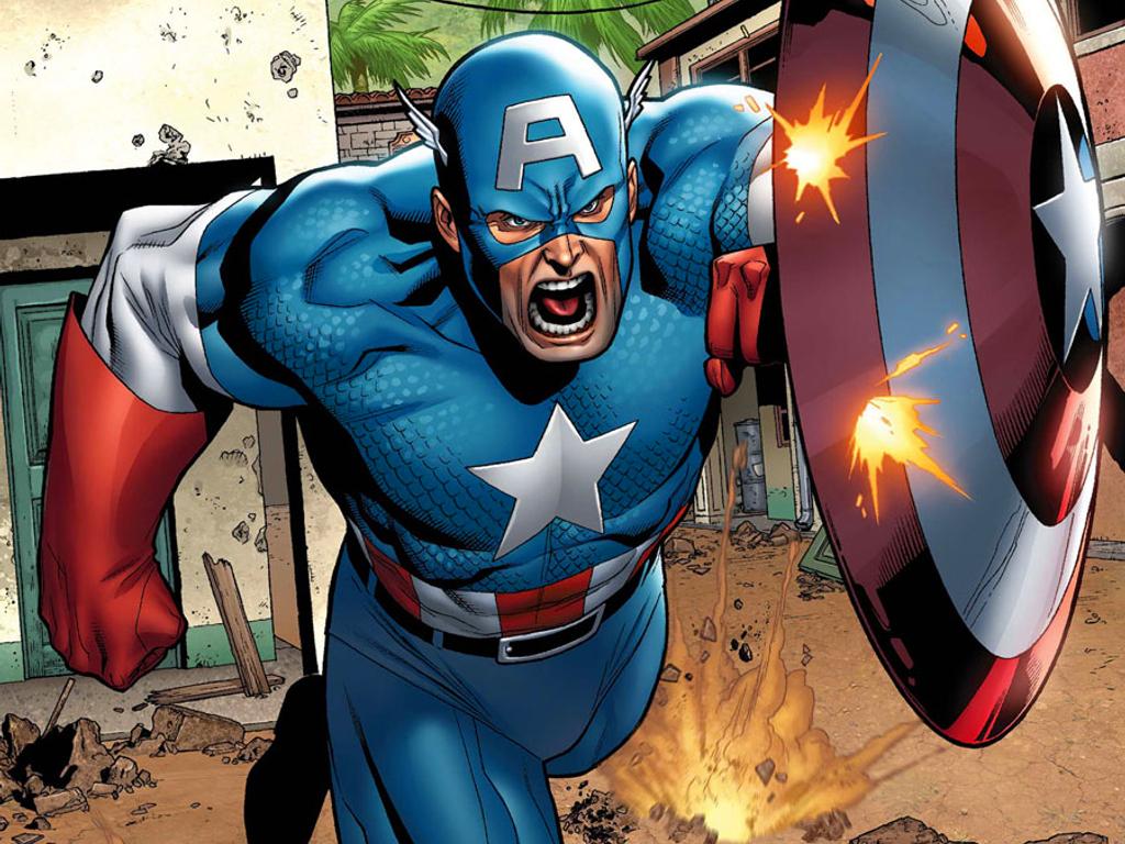 1024 x 768 · jpeg - [48+] Captain America Wallpaper Comic Book on WallpaperSafari