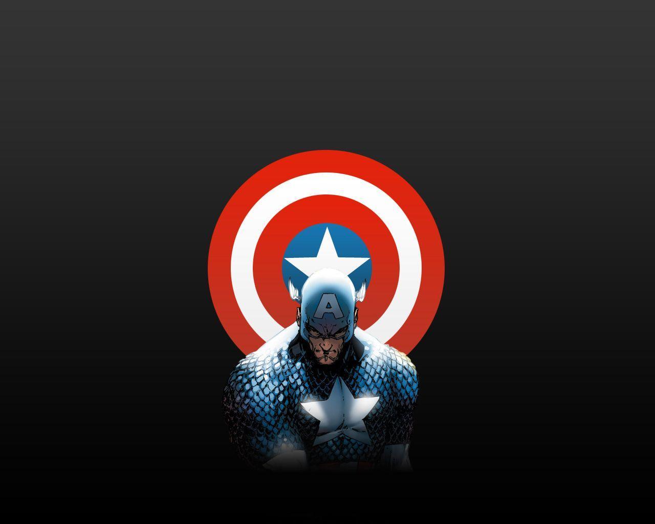 1280 x 1024 · jpeg - Captain America Cartoon Wallpapers - Wallpaper Cave