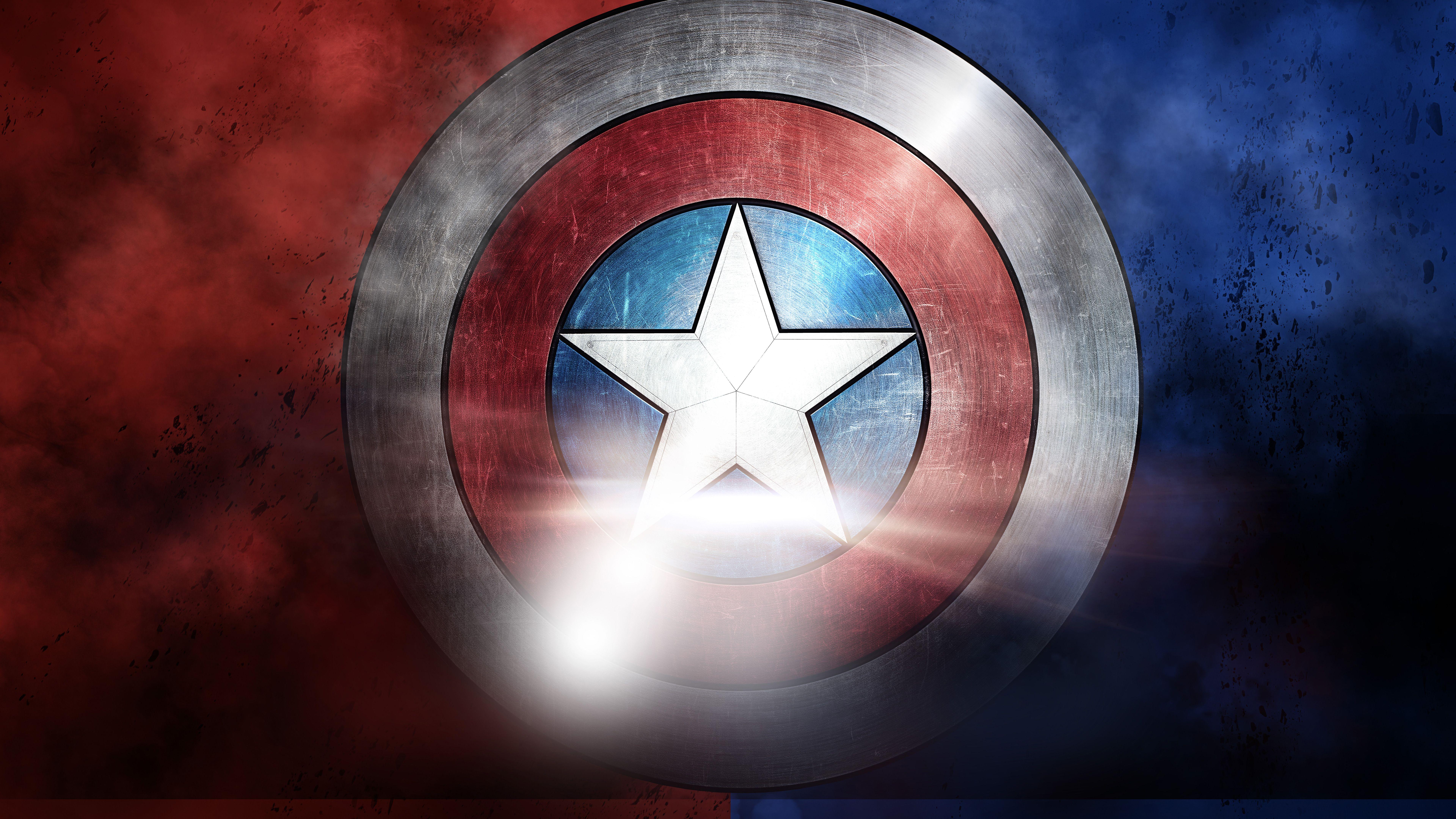 7680 x 4320 · jpeg - Captain America Logo Wallpapers - Top Free Captain America Logo ...