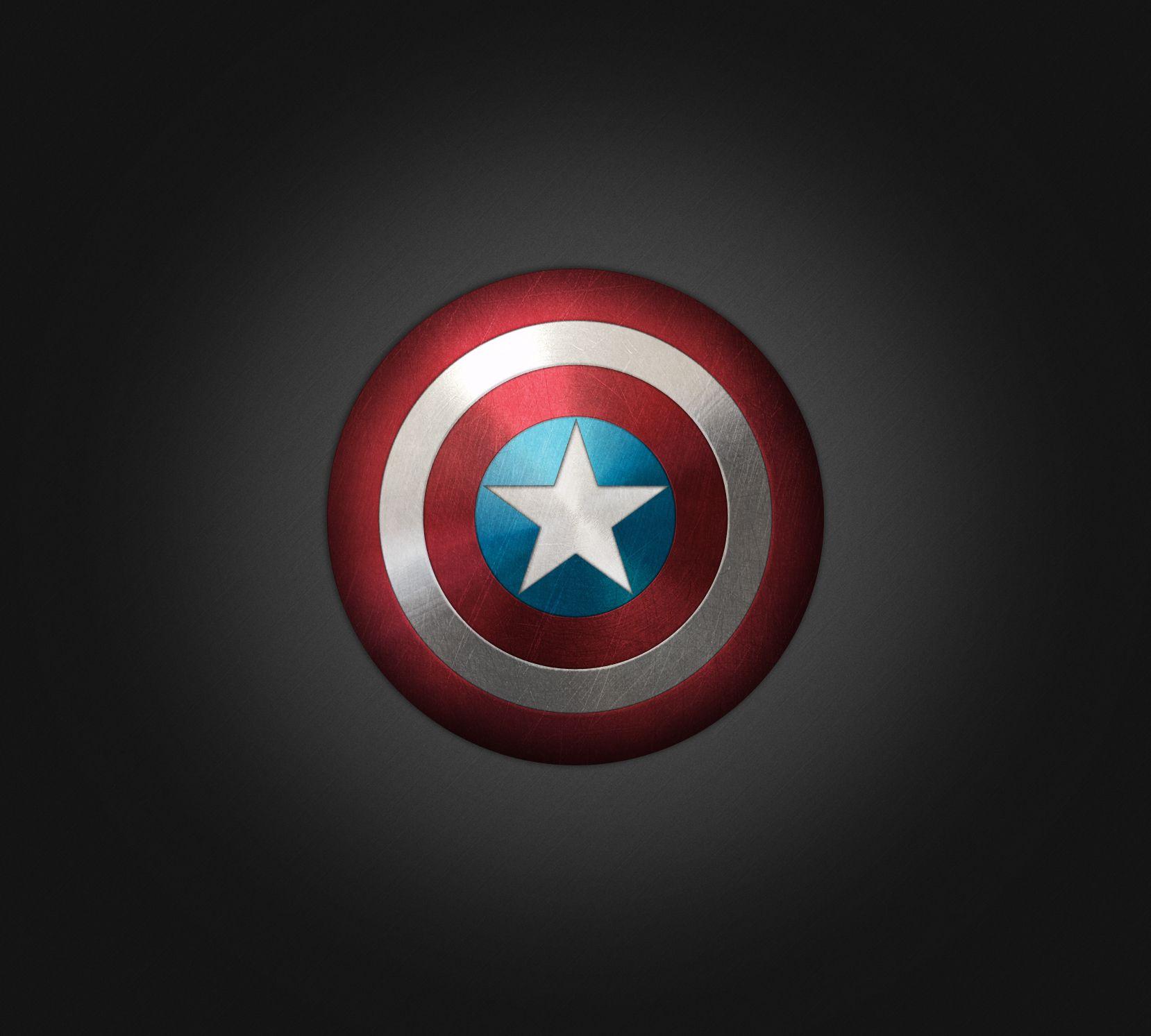 1658 x 1493 · jpeg - Captain America Logo Wallpapers - Top Free Captain America Logo ...